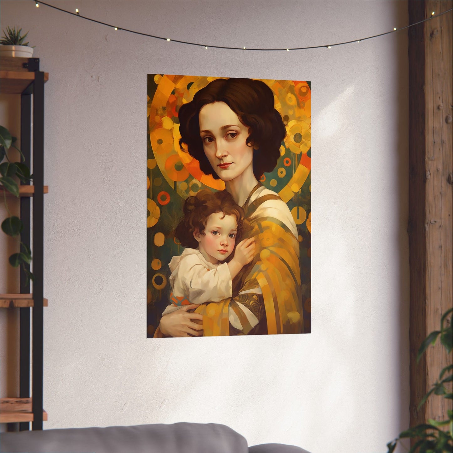 Saint Gianna Beretta Molla Print - Sanctified Souls Print - Multiple Sizes - Premium Matte Vertical Posters