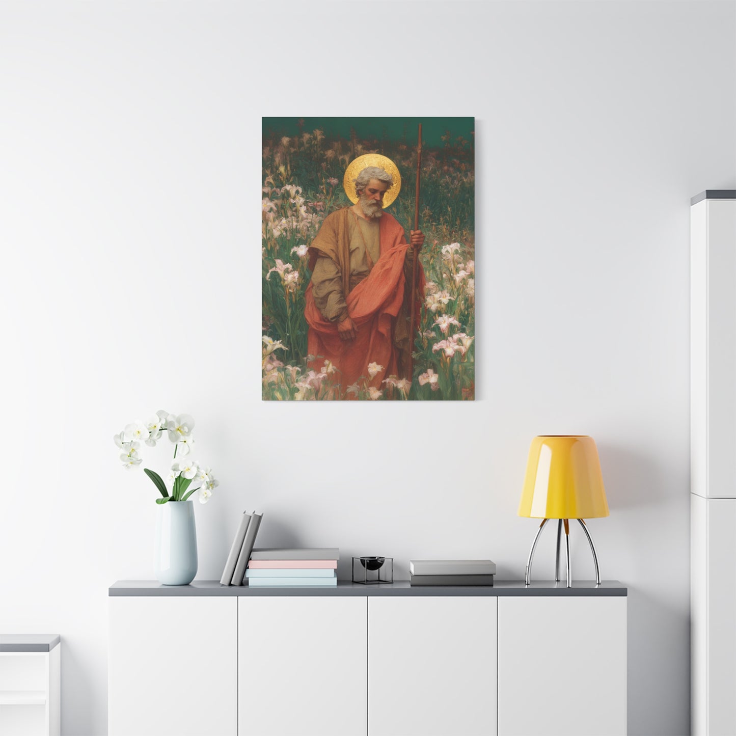 Saint James the Lesser - Museum Wrapped Canvas - Sanctified Souls Print - Religious Art for your Home - Catholic Patron Saint Art