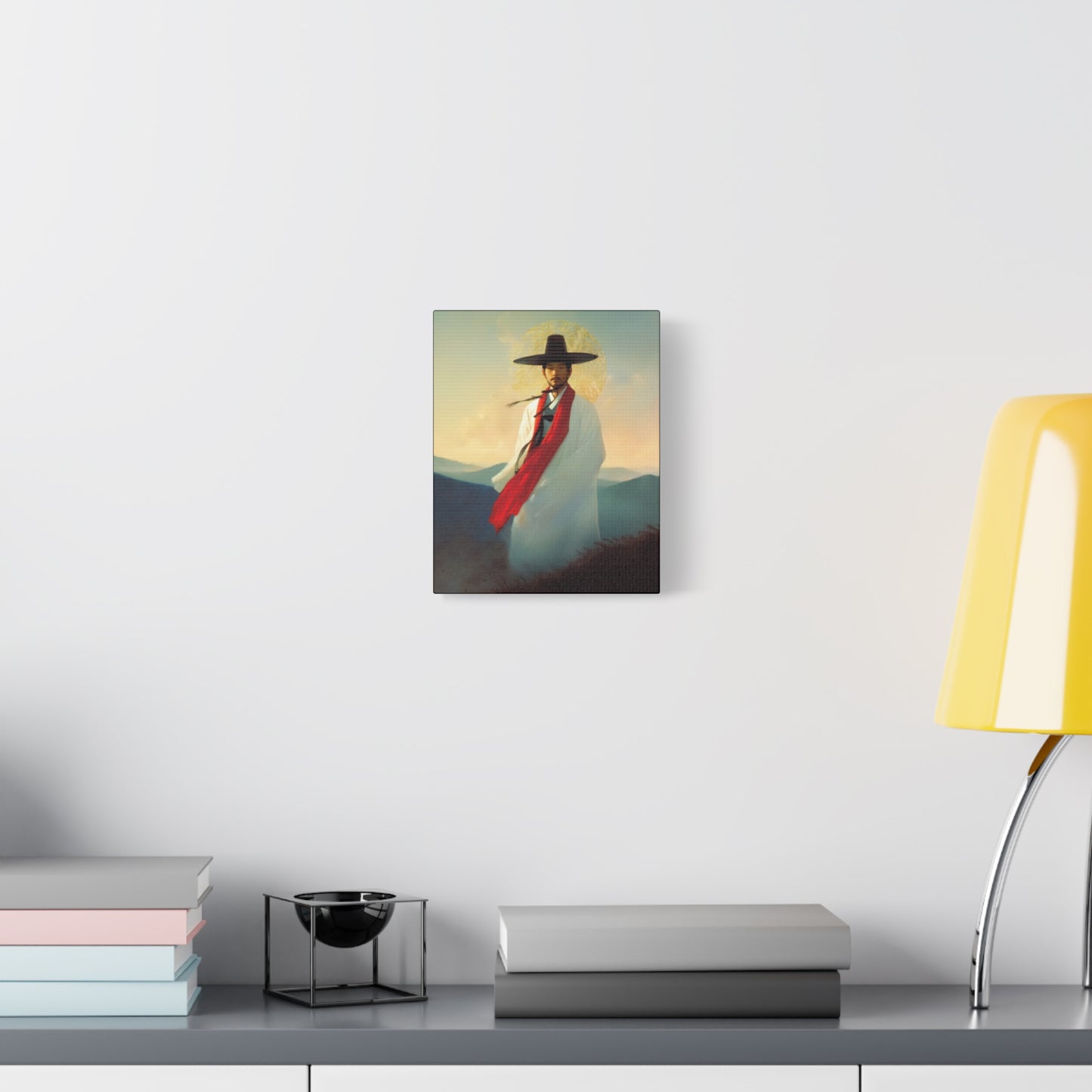 Saint Andrew Kim Taegon - Multiple Sizes - Catholic Home art - Museum Wrapped Canvas - Sanctified Souls Print - Martyr Saint