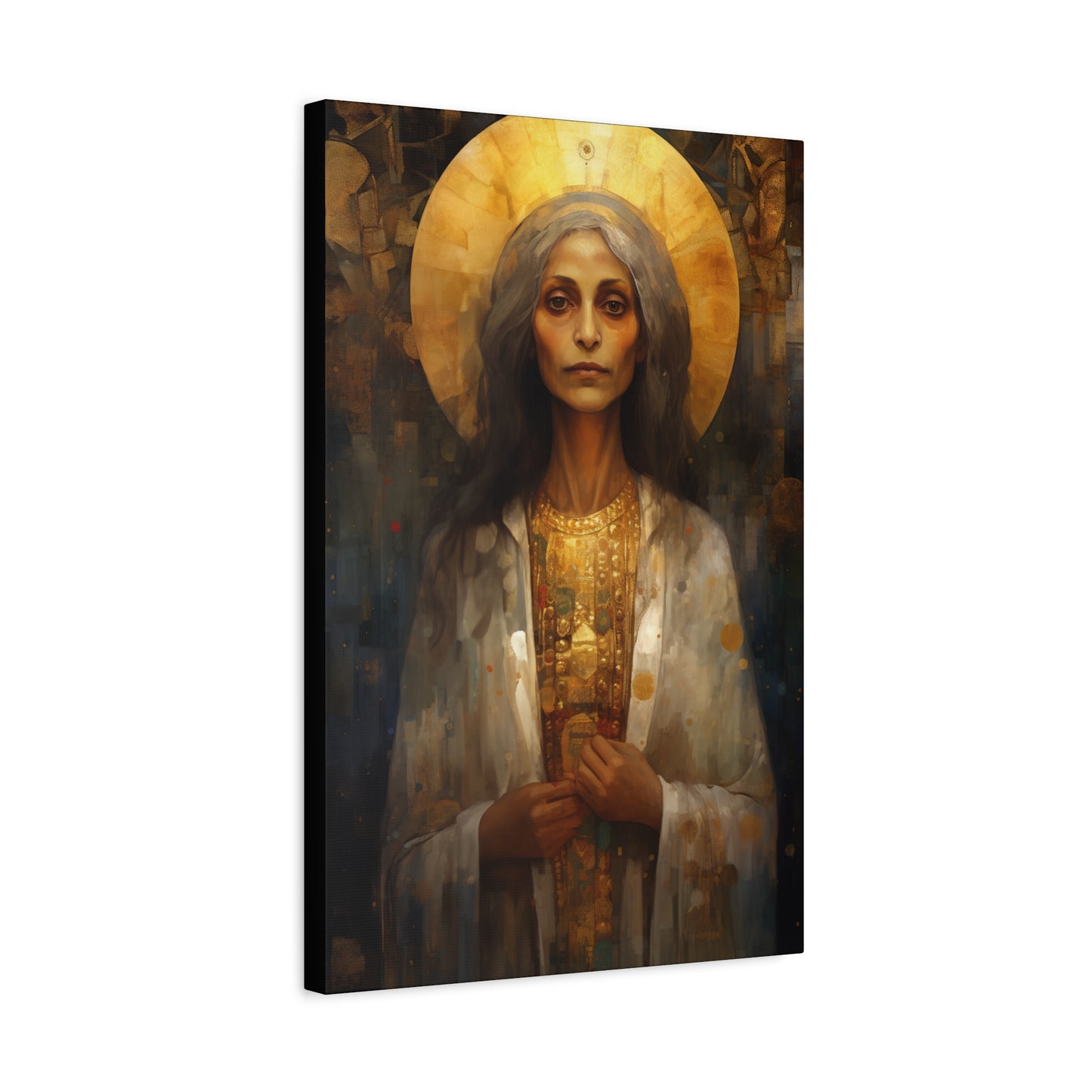 Saint Mary of Egypt - Museum Wrapped Canvas - Sanctified Souls Print - Religious Art for your Home