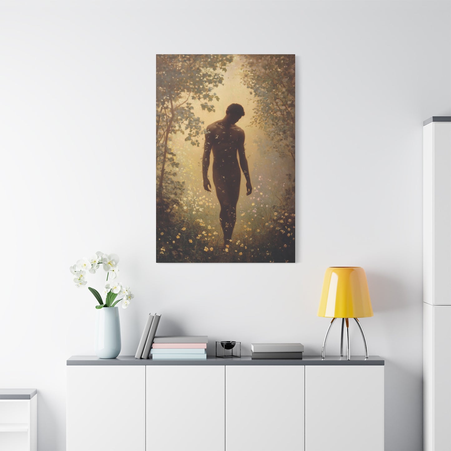 Saint Adam - Museum Wrapped Canvas - Sanctified Souls Print - Religious Art for your Home