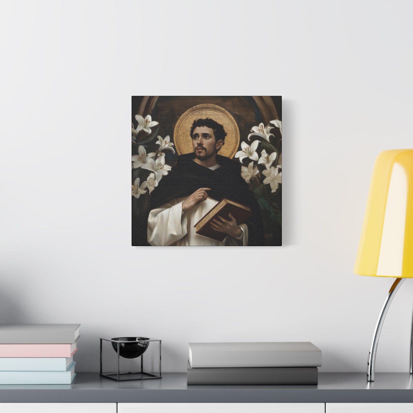 Saint Dominic - Museum Wrapped Canvas - Sanctified Souls Print - Religious Art for your Home - Catholic Patron Saint Art