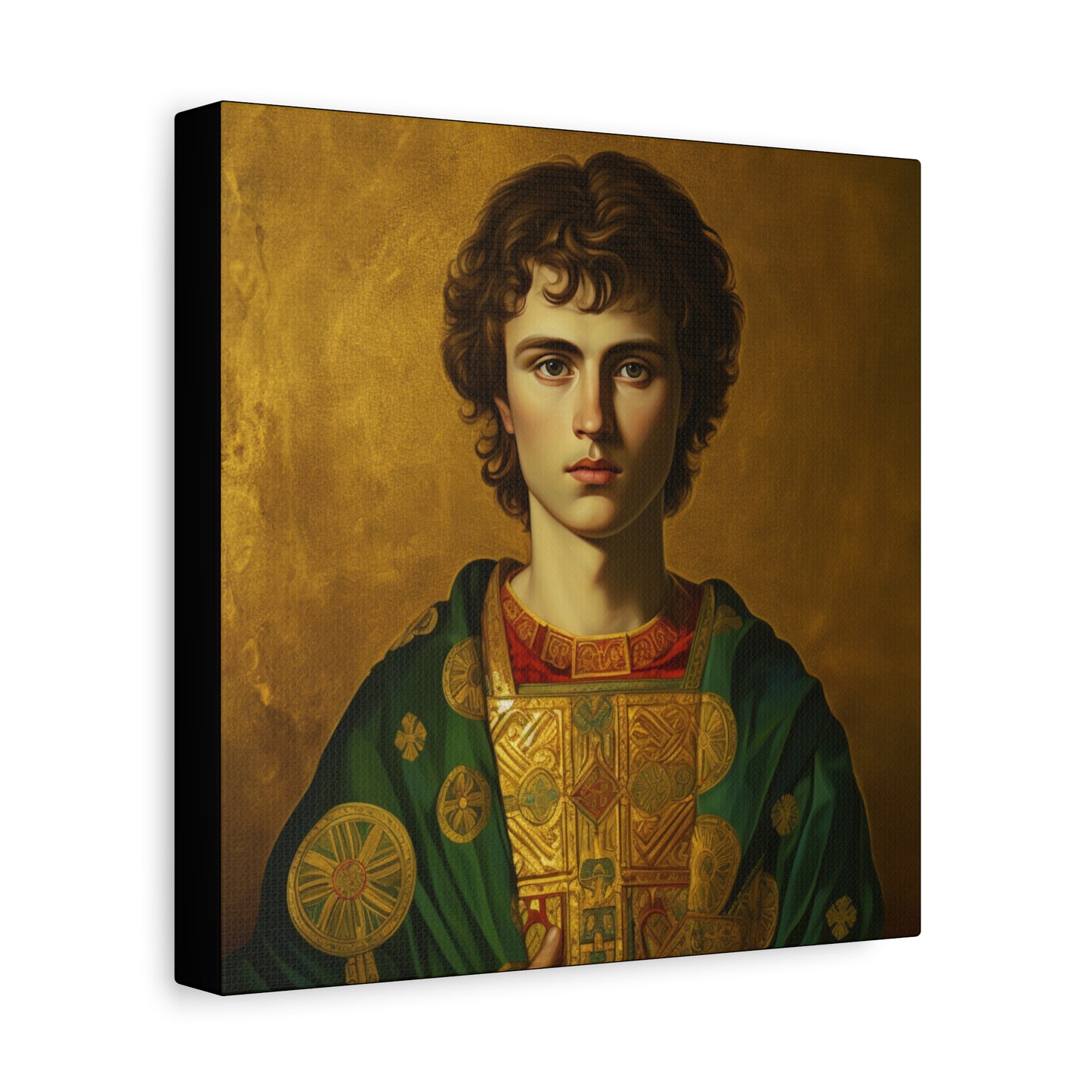 Saint Pantaleon Canvas Print - Multiple Sizes - Catholic Home art - Museum Wrapped Canvas - Sanctified Souls Print