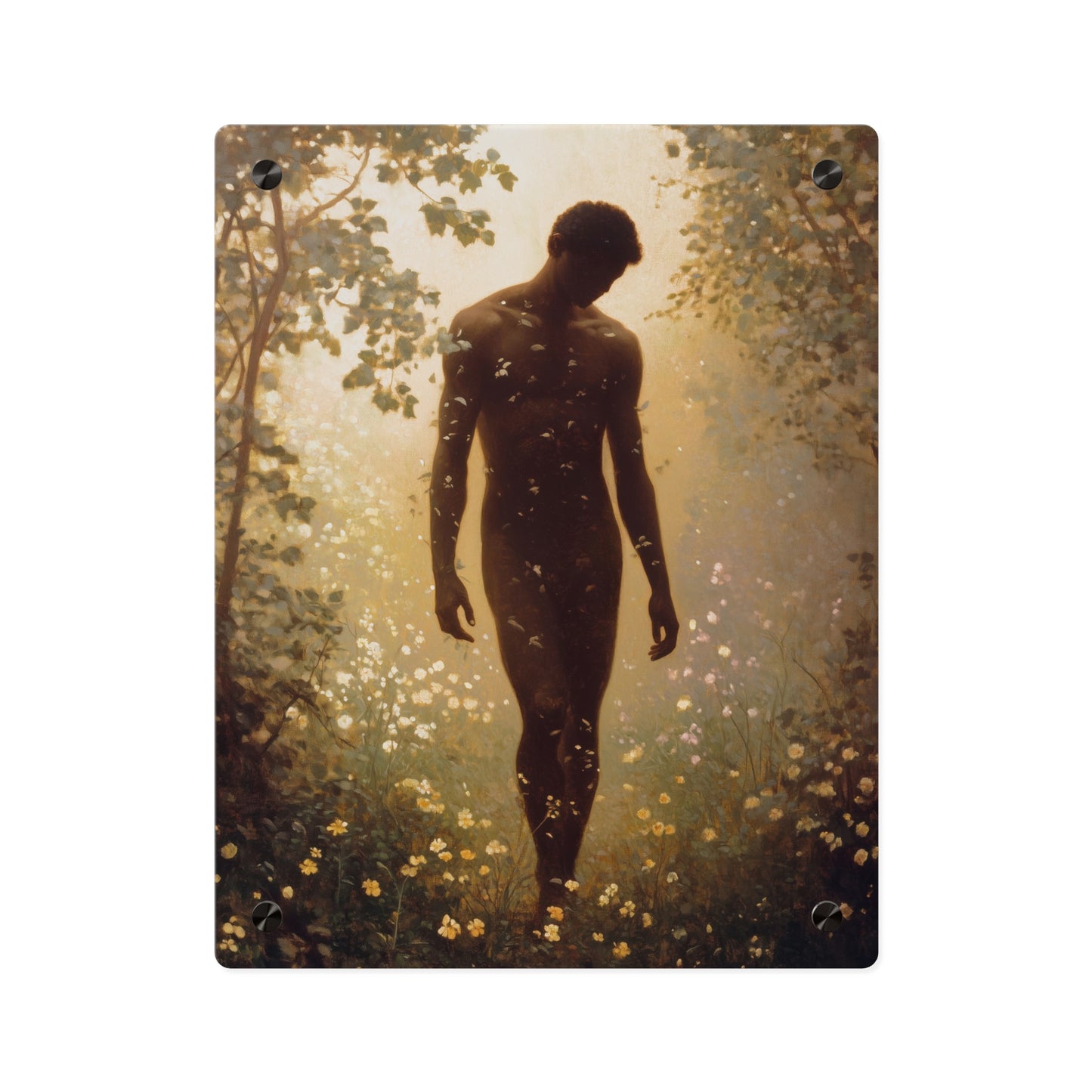 Saint Adam Wall Art Panel - Ready to Hang Acrylic Print - Catholic Saint Art - Patron Saint Print - No Frame needed