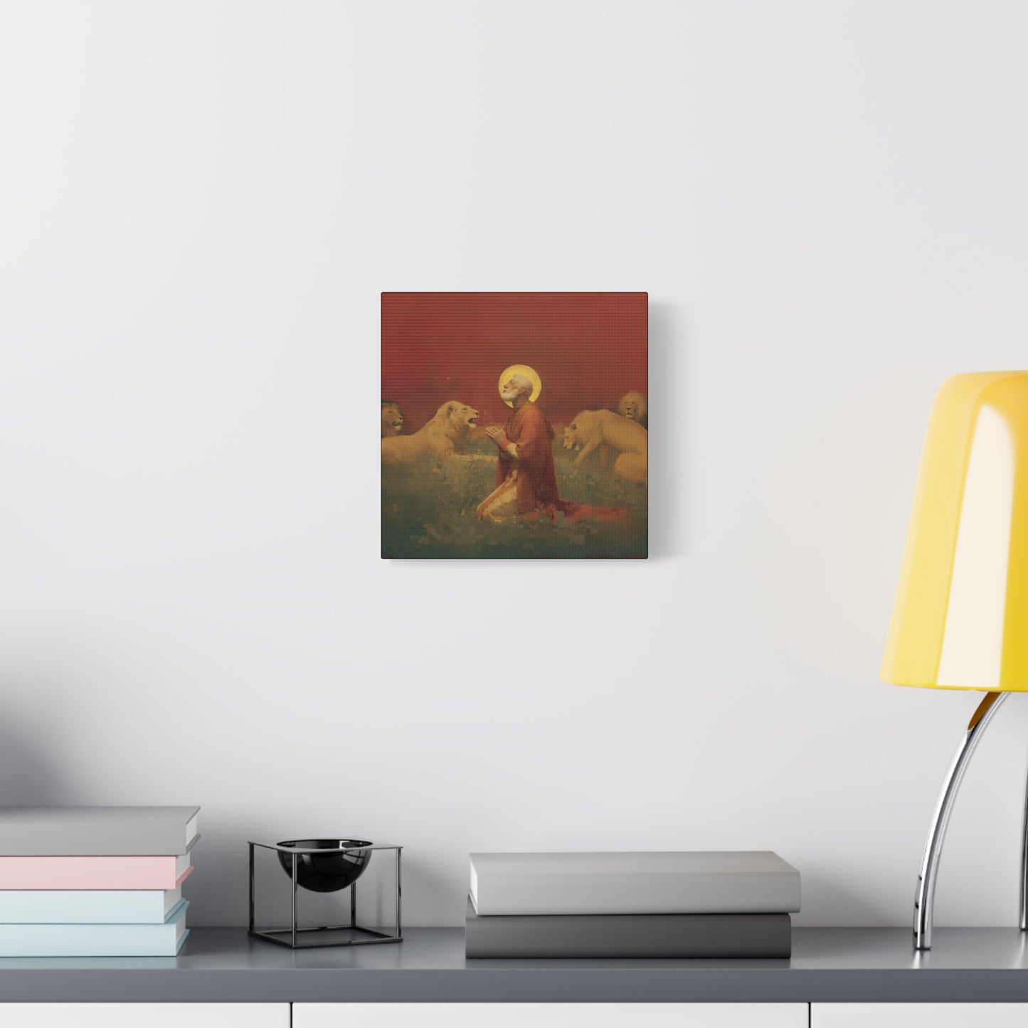Saint Ignatius of Antioch - Museum Wrapped Canvas - Sanctified Souls Print - Religious Art for your Home - Catholic Patron Saint Art