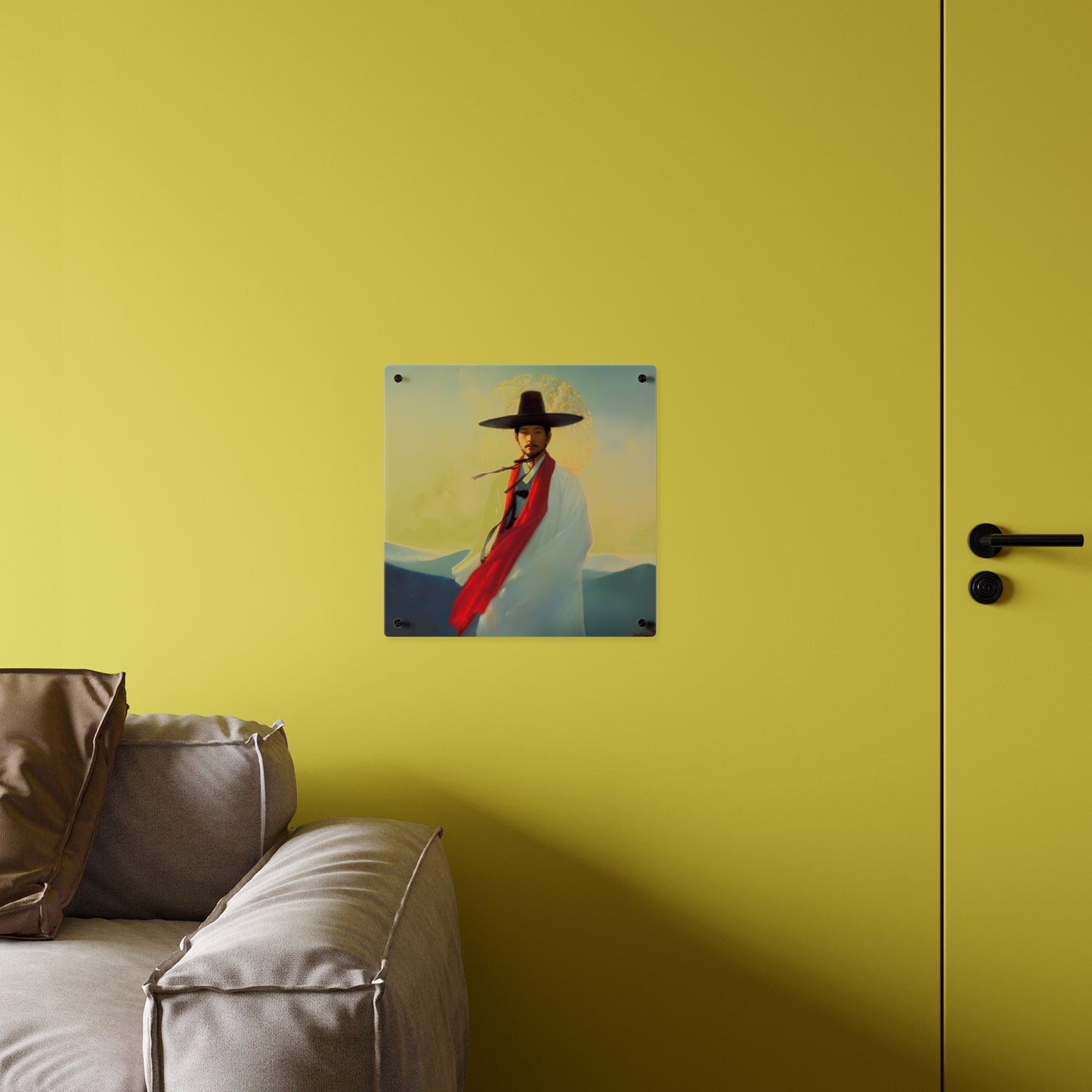 Saint Andrew Kim Taegon Wall Art Panel - Ready to Hang Acrylic Print - Catholic Saint Art - Patron Saint Print - Martyr of the Church Art