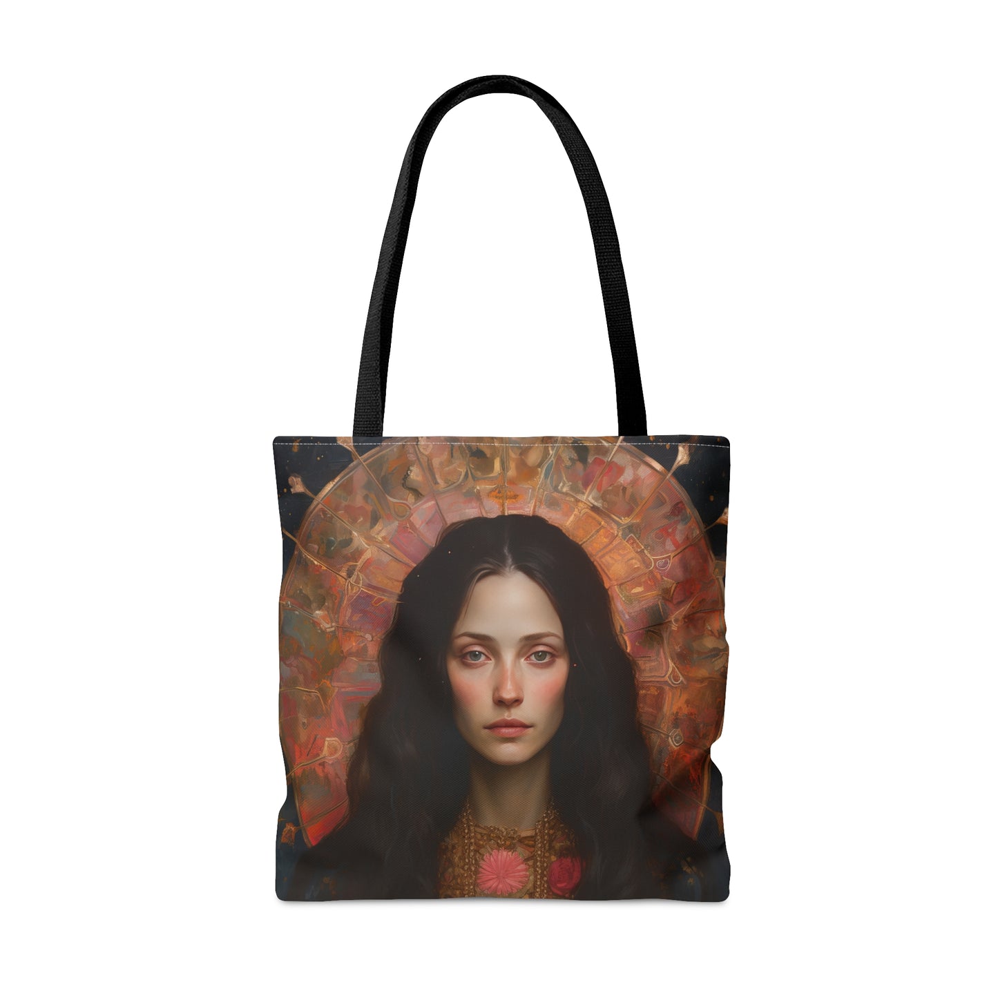 Saint Susanna Tote Bag - Large Medium Small Faith Art Bag - Re usable Tote Purse - Double Sided - Catholic Art Bag