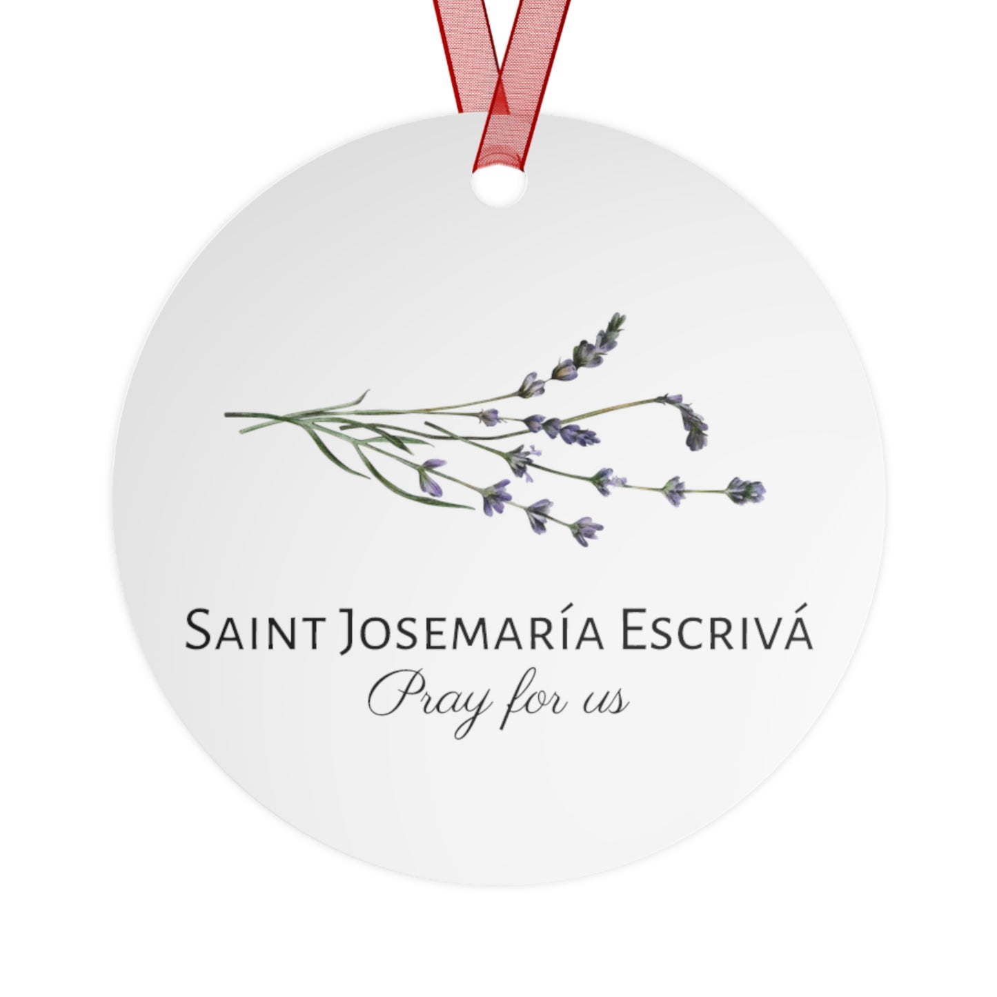 Saint Josemaría Escrivá - Ornament - Religious Holiday Christmas Ornament and Keepsake - Double sided