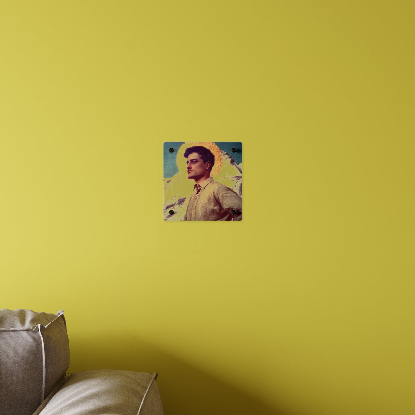 Saint Pier Giorgio Frassati Wall Art Panel - Ready to Hang Acrylic Print - Catholic Saint Art - Patron Saint Print - No Frame needed