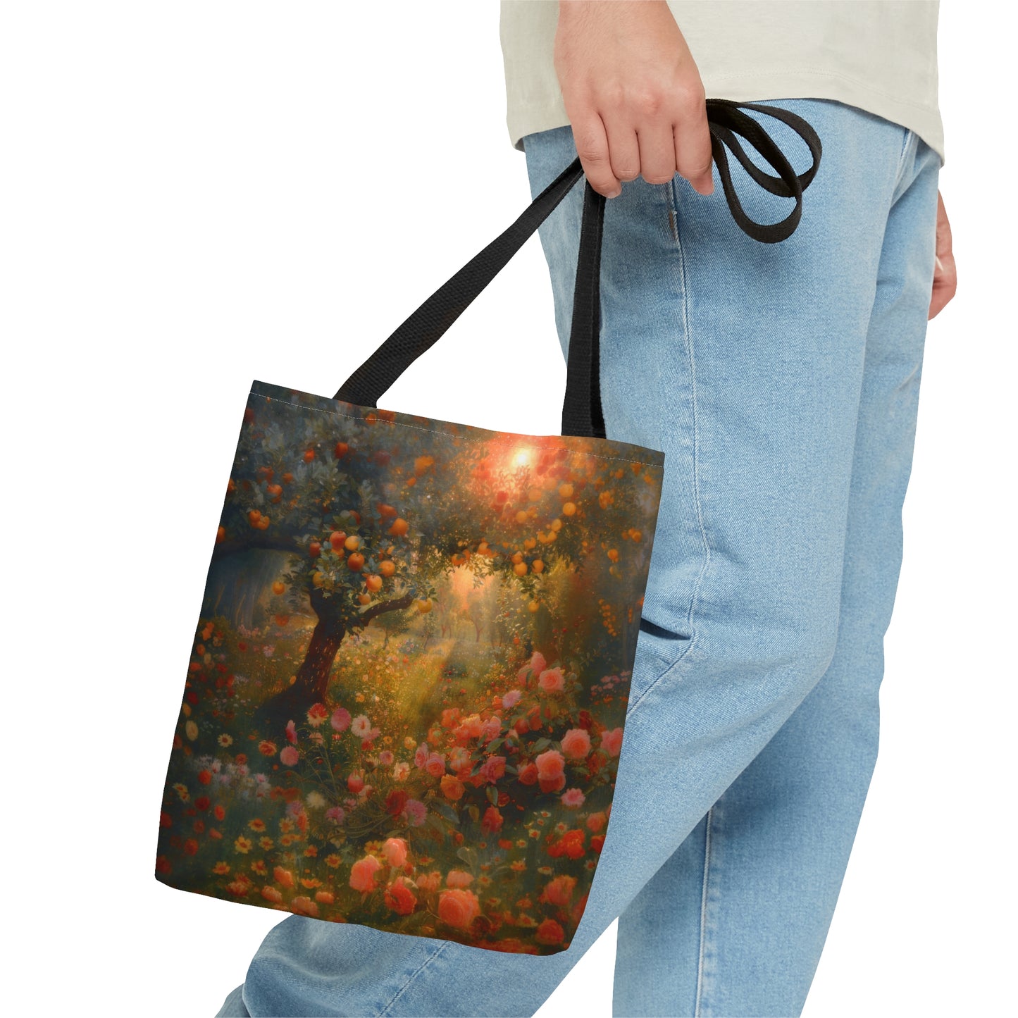 Eden in the Morning of the World - Tote Bag - Large Medium Small Faith Art Bag - Catholic Faith Purse