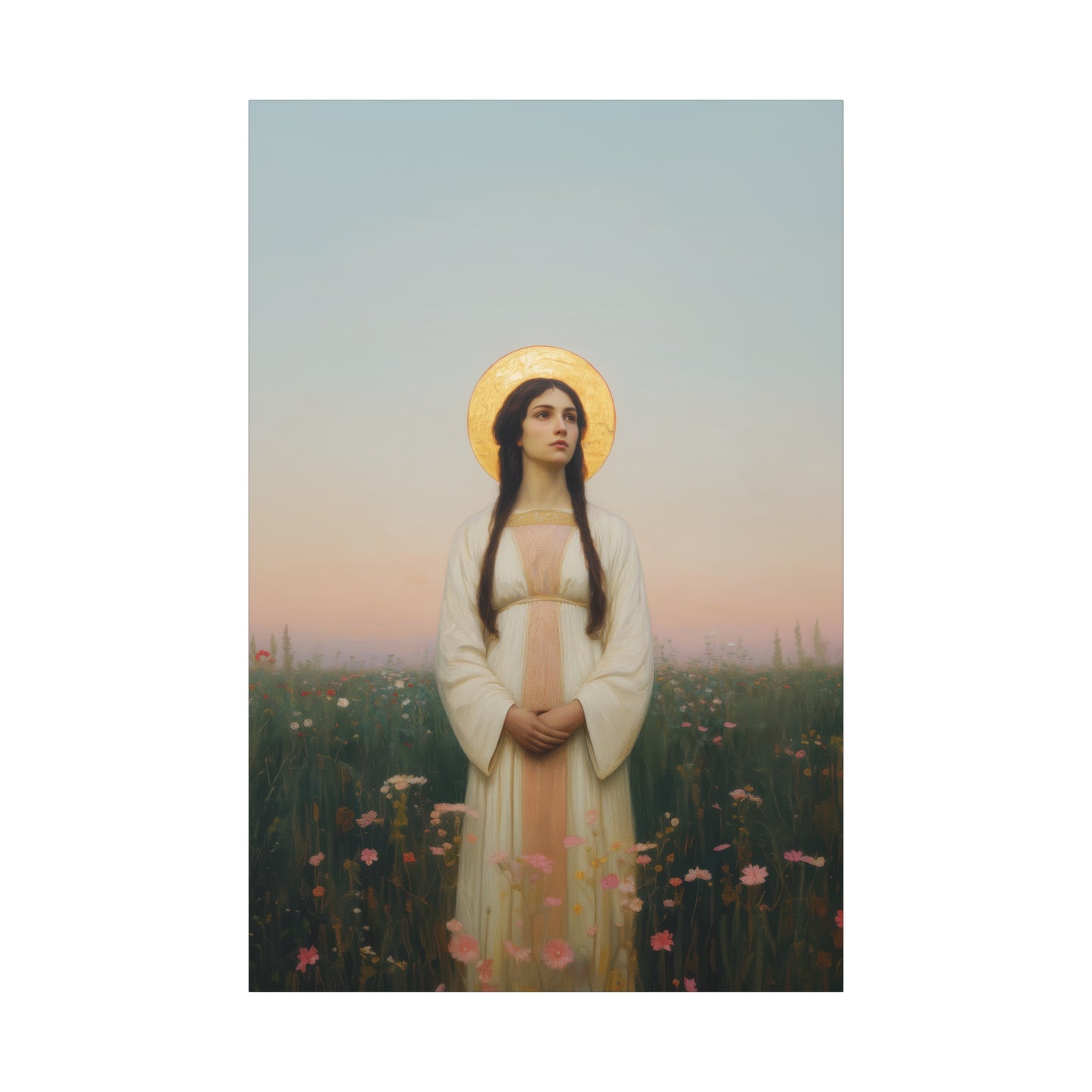 Saint Sabina- Museum Wrapped Canvas - Sanctified Souls Print - Religious Art for your Home - Catholic Patron Saint Art