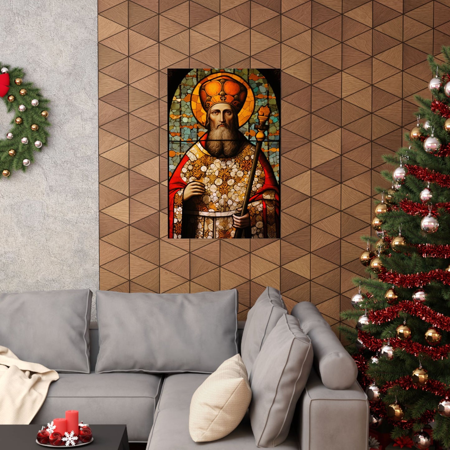 Saint Henry the II - Sanctified Souls Print - Multiple Sizes - Premium Matte Vertical Posters