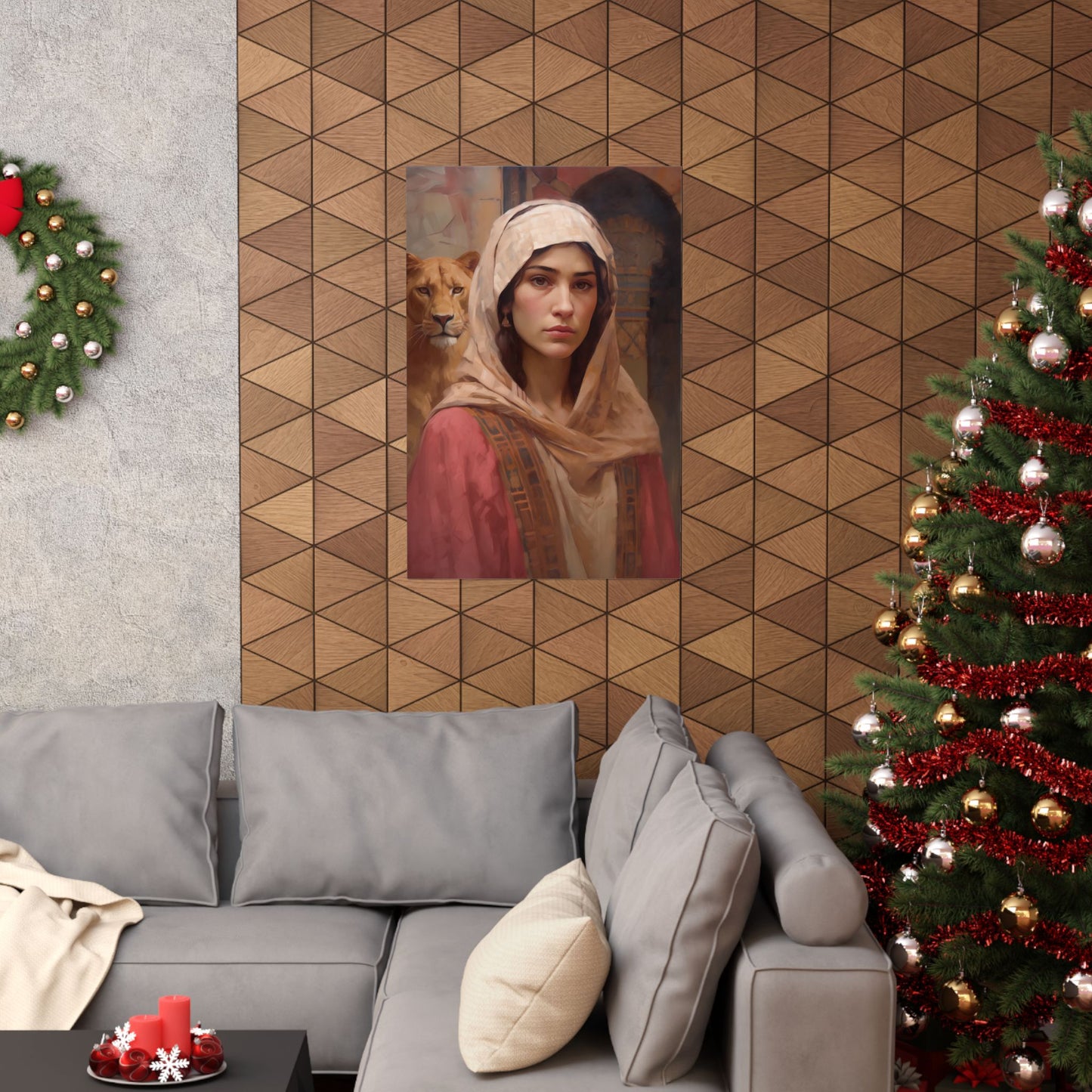 Saint Daria - Sanctified Souls Print - Multiple Sizes - Premium Matte Vertical Posters