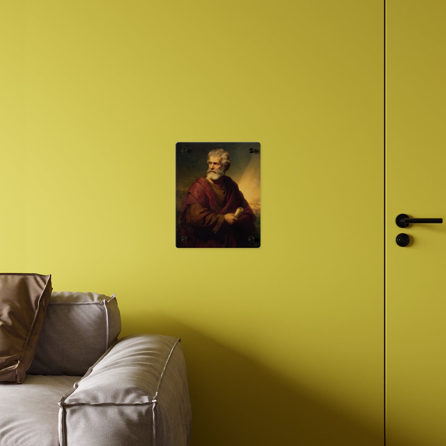 Saint Phillip Acrylic Wall Art Panel - Ready to Hang Acrylic Print - Patron Saint Art - Catholic Saint Art