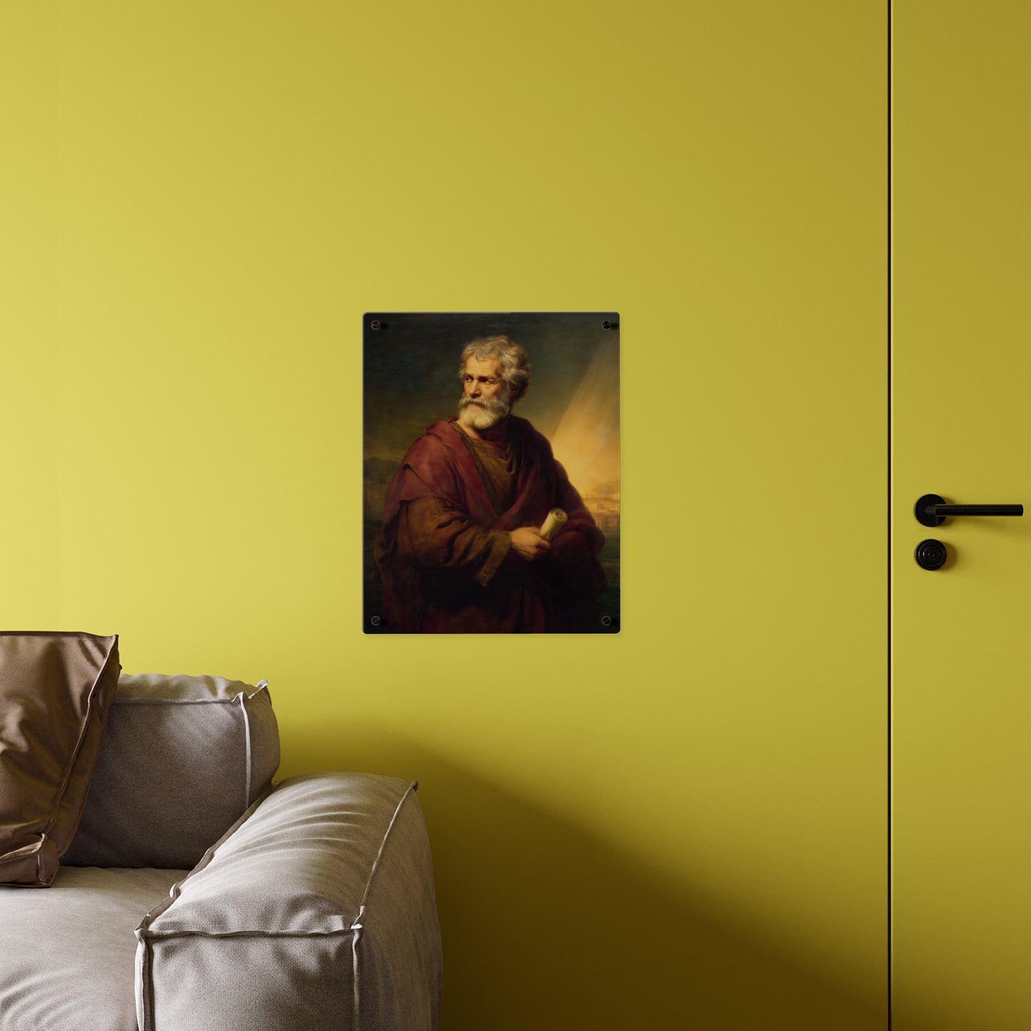 Saint Phillip Acrylic Wall Art Panel - Ready to Hang Acrylic Print - Patron Saint Art - Catholic Saint Art