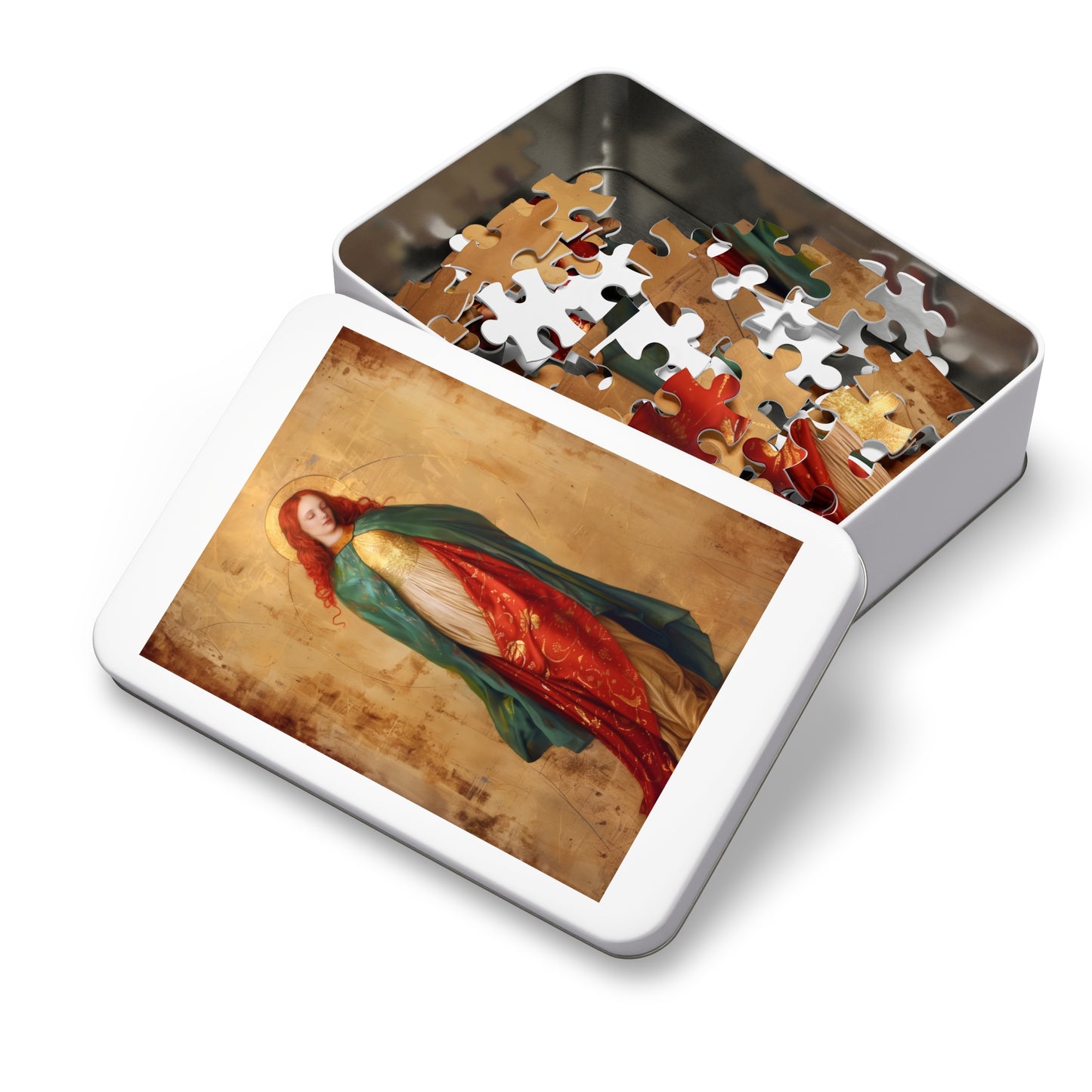 Resilient Spirit - Mary Magdalene's Faithful Path - Puzzle and Keepsake Tin - Religious (30, 110, 252, 500,1000) - Religious - Catholic