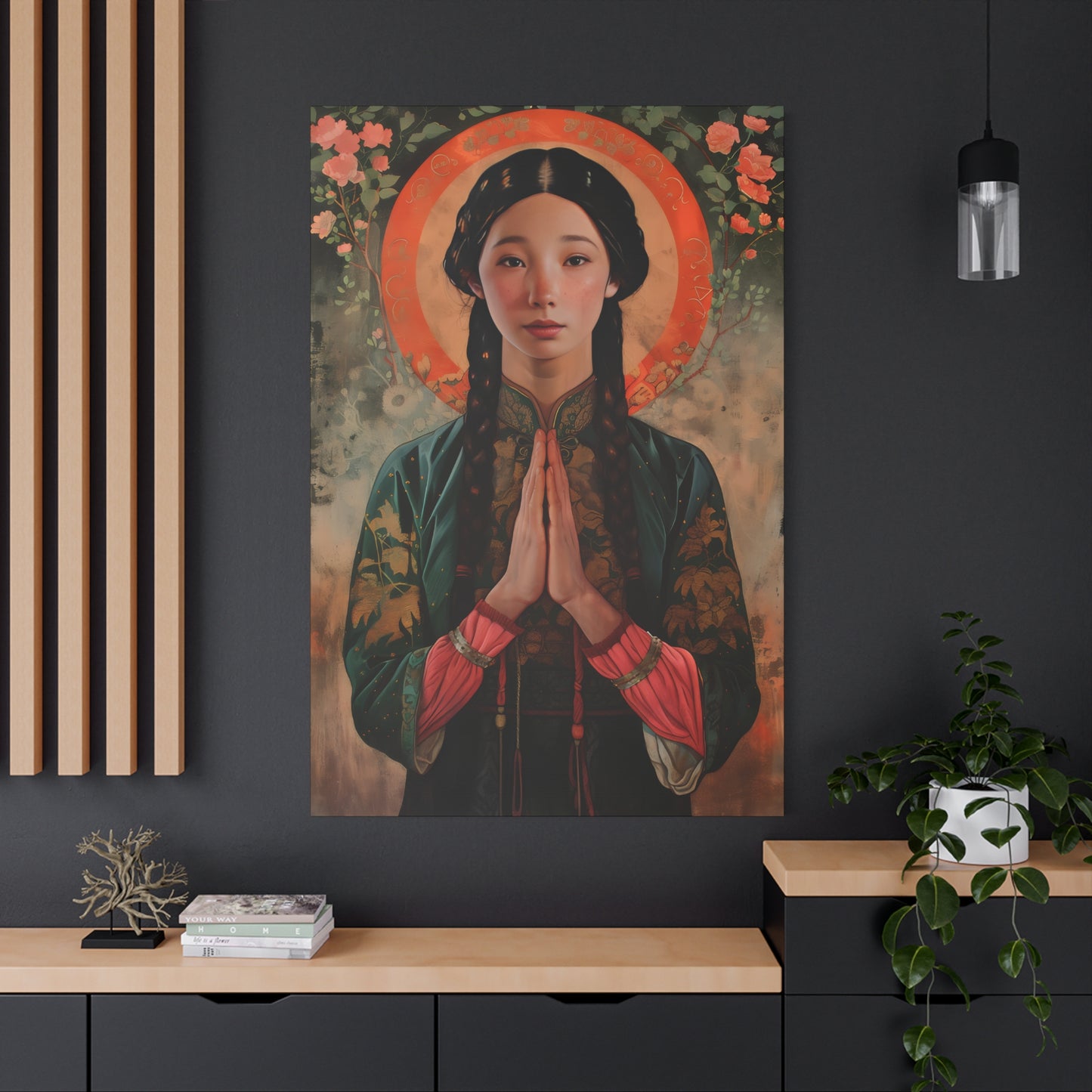 Saint Anna Wang - Museum Wrapped Canvas - Sanctified Souls Print - Art for your Home - Religious Art - Martyr of China