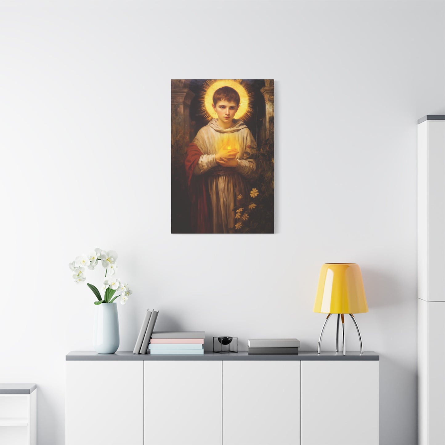 Saint Tarsicius - Museum Wrapped Canvas - Sanctified Souls Print - Religious Art for your Home