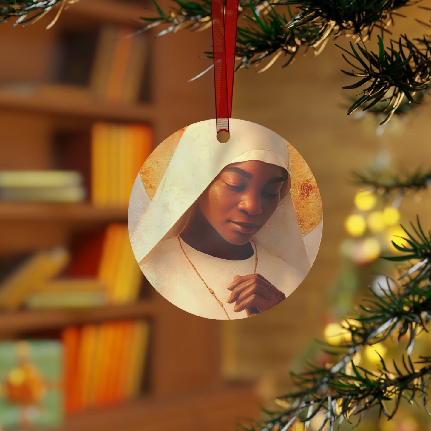 Blessed Marie-Clementine Anuarite Nengapeta - Ornament - Religious Holiday Christmas Ornament and Keepsake - Double sided