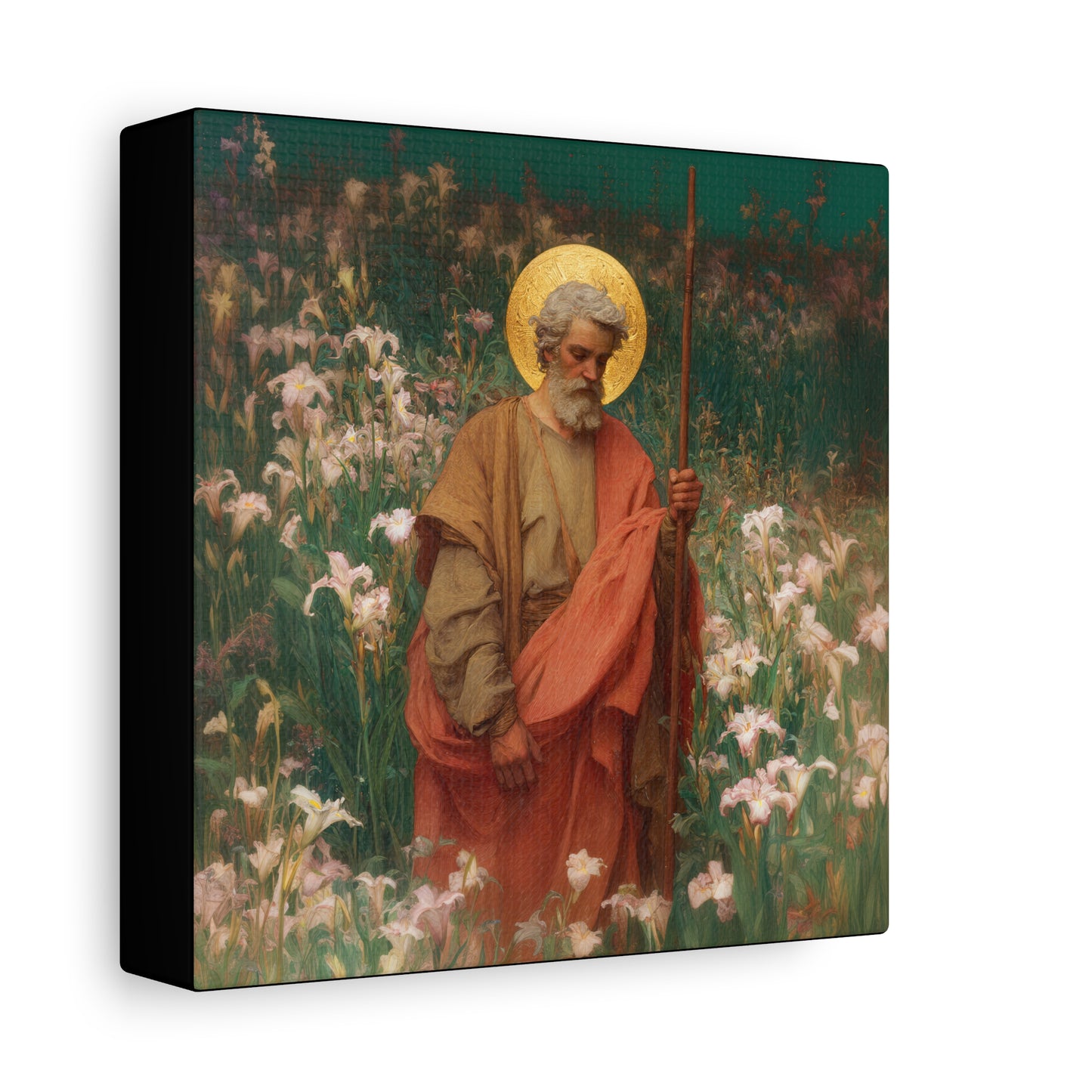 Saint James the Lesser - Museum Wrapped Canvas - Sanctified Souls Print - Religious Art for your Home - Catholic Patron Saint Art