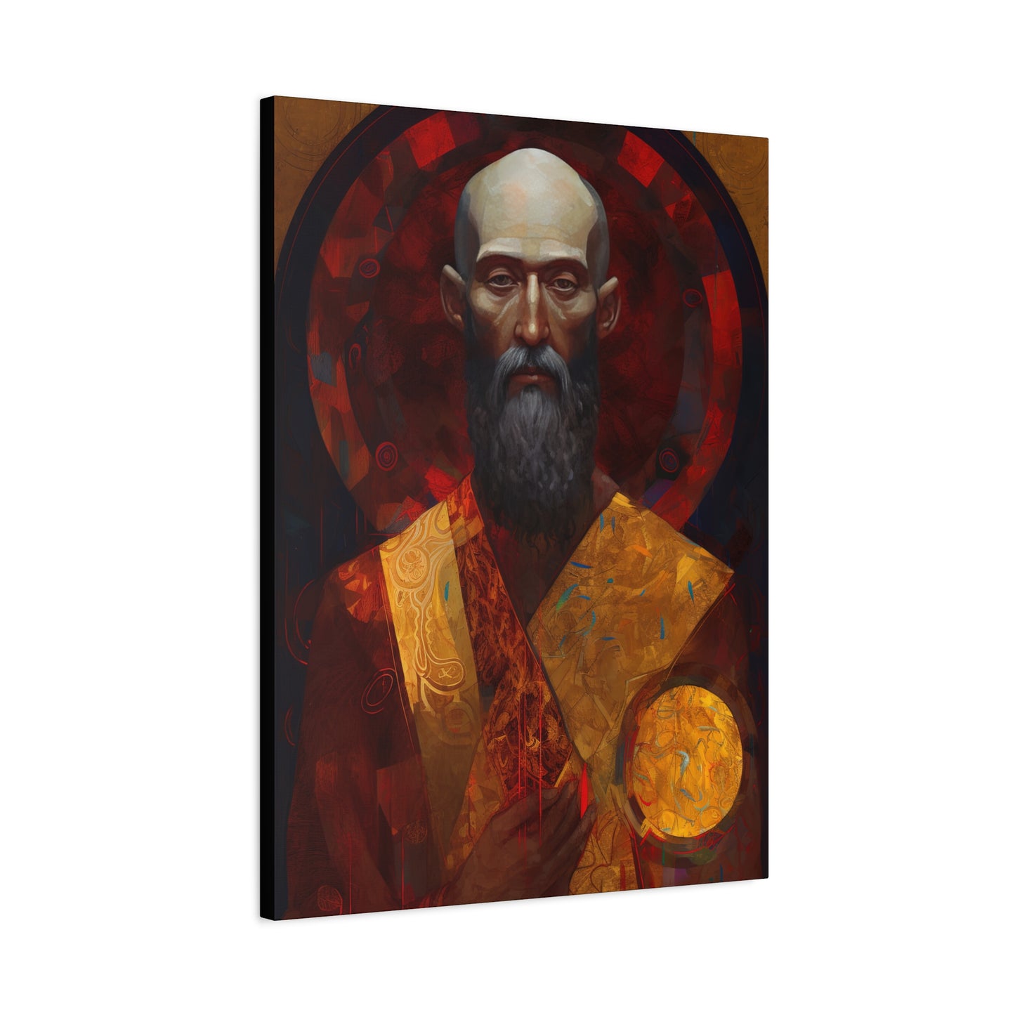 Saint Bartholomew Canvas Print - Multiple Sizes - Catholic Home art - Museum Wrapped Canvas - Sanctified Souls Print