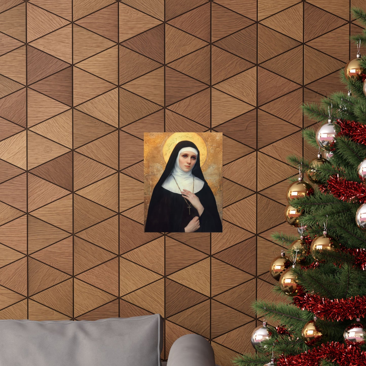 Saint Benedetta Cambiagio Poster Print - Sanctified Souls Print - Multiple Sizes - Premium Posters - Catholic Art for your home