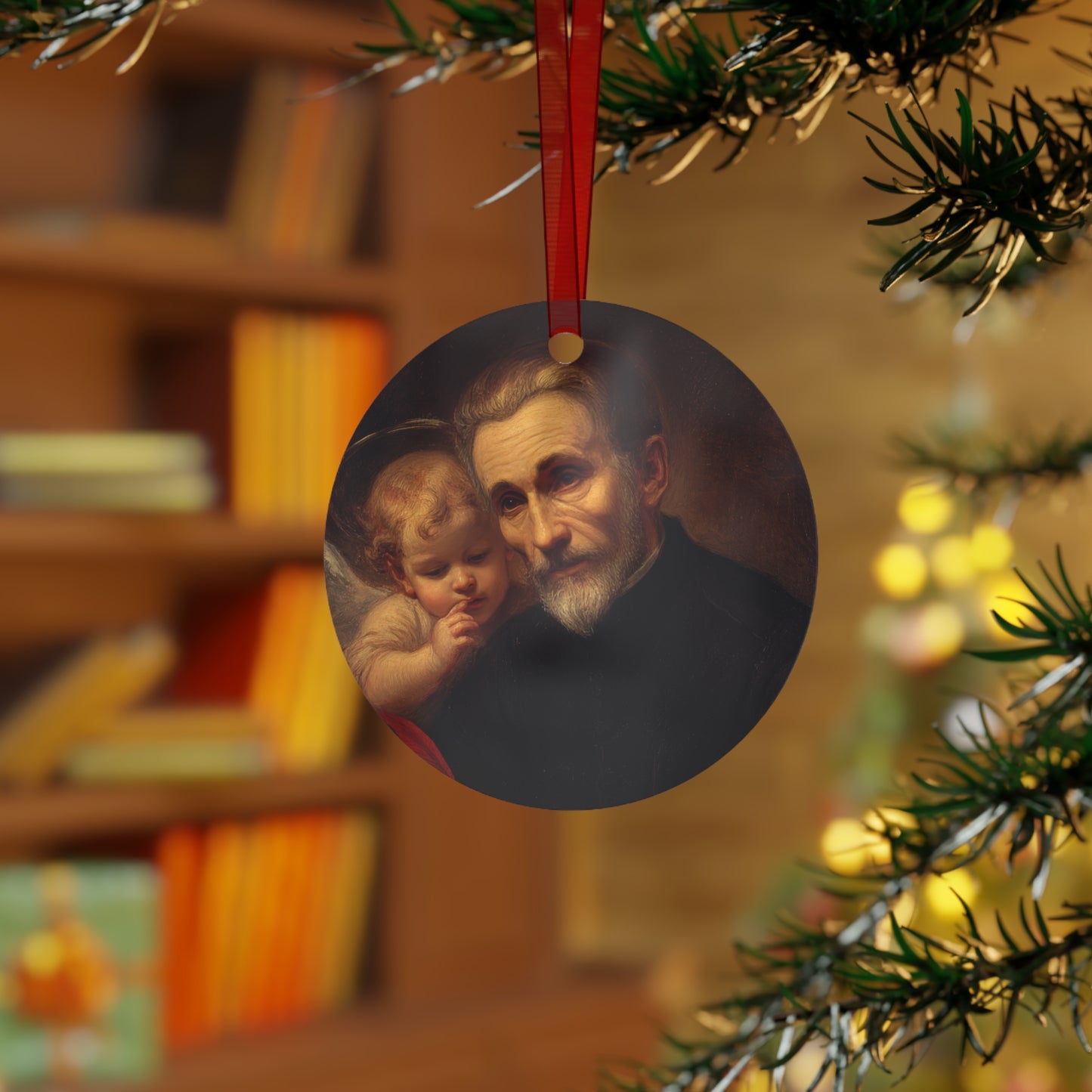 Saint Peter Canisius - Metal Ornament - Religious Holiday Christmas Ornament and Keepsake
