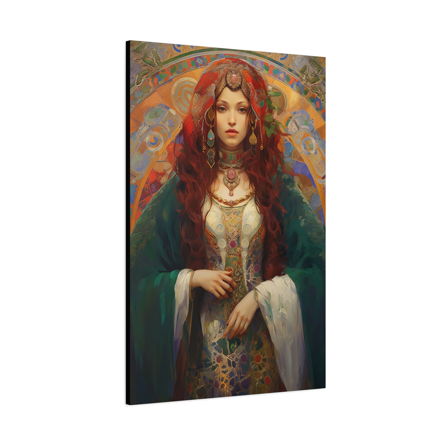 Saint Margaret of Antioch - Museum Wrapped Canvas - Sanctified Souls Print