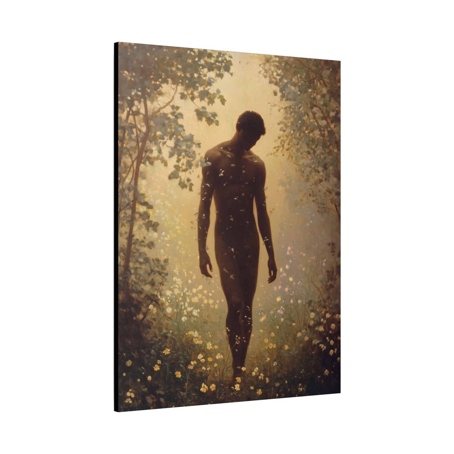 Saint Adam - Museum Wrapped Canvas - Sanctified Souls Print - Religious Art for your Home