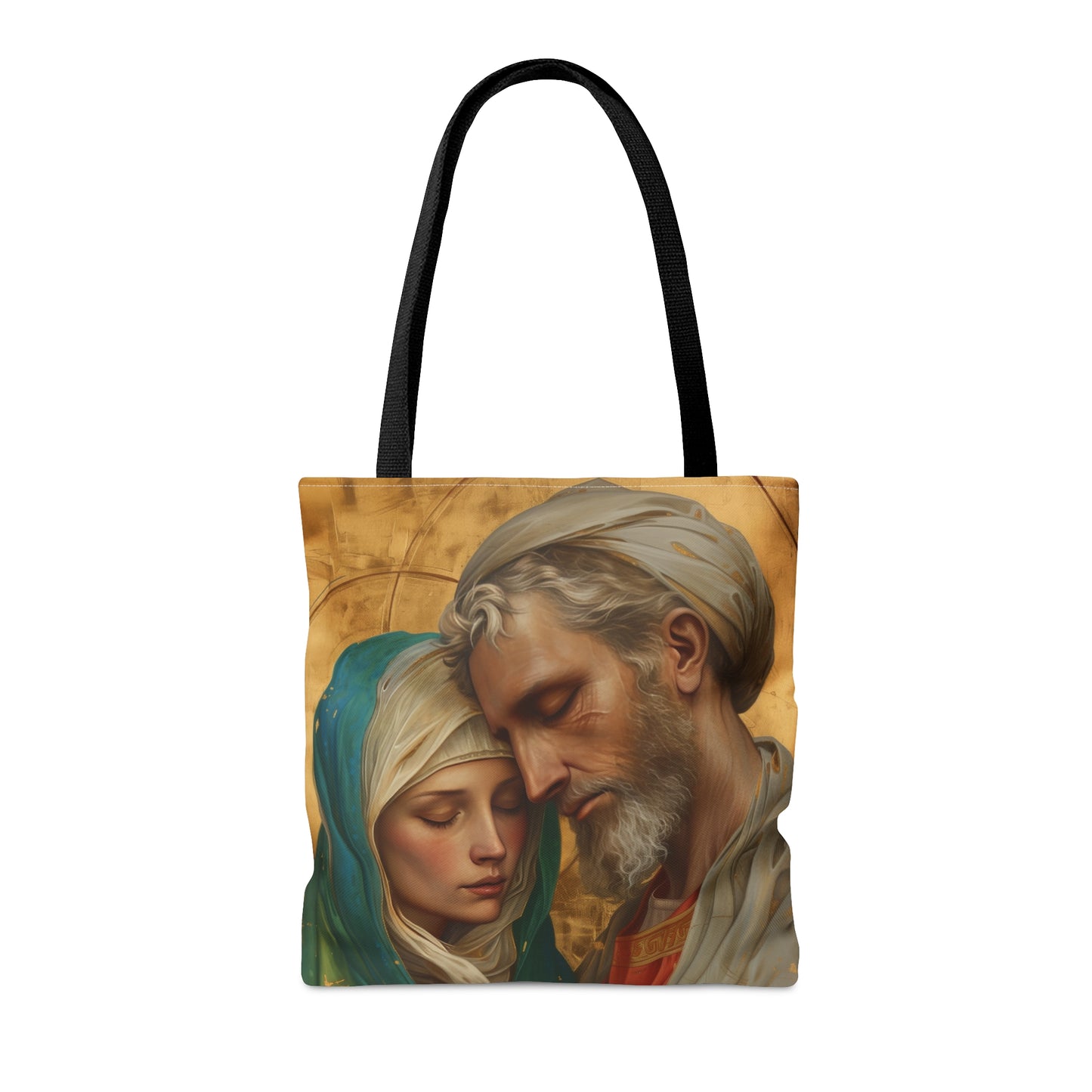 Saints Peter and Fevronia of Murom Tote Bag - Purse - Three sizes - Large Medium Small Bag - Catholic faith carry-all purse - Double Sided