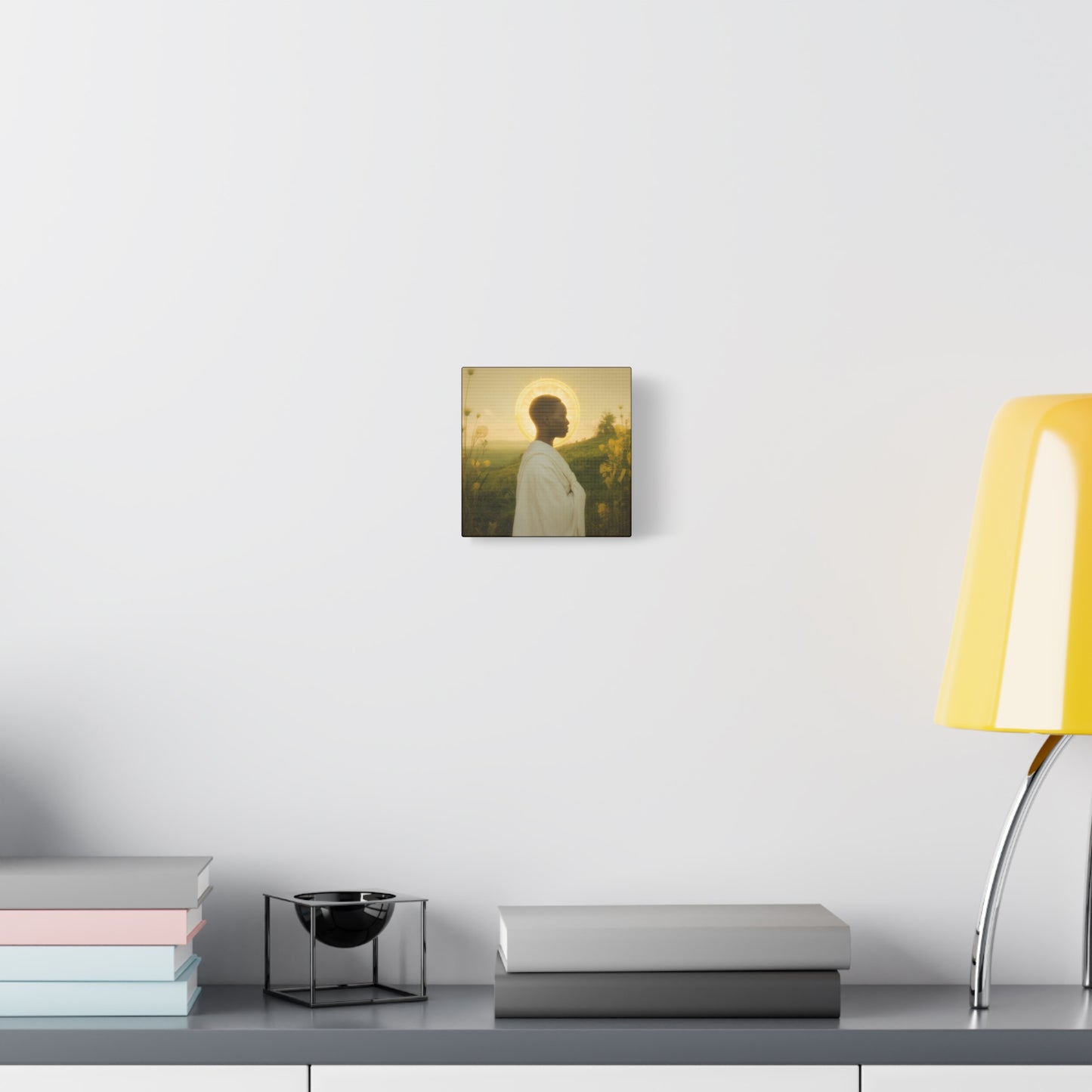 Saint Charles Lwanga - Museum Wrapped Canvas - Sanctified Souls Print - Religious Art for your Home - Catholic Patron Saint Art