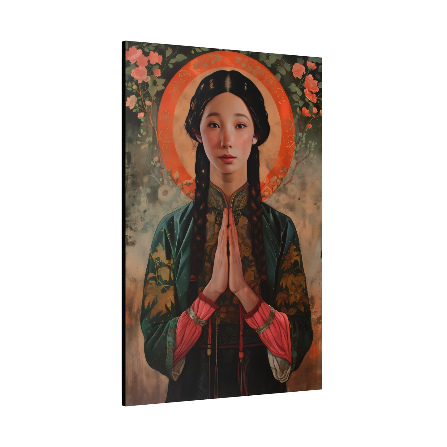 Saint Anna Wang - Museum Wrapped Canvas - Sanctified Souls Print - Art for your Home - Religious Art - Martyr of China