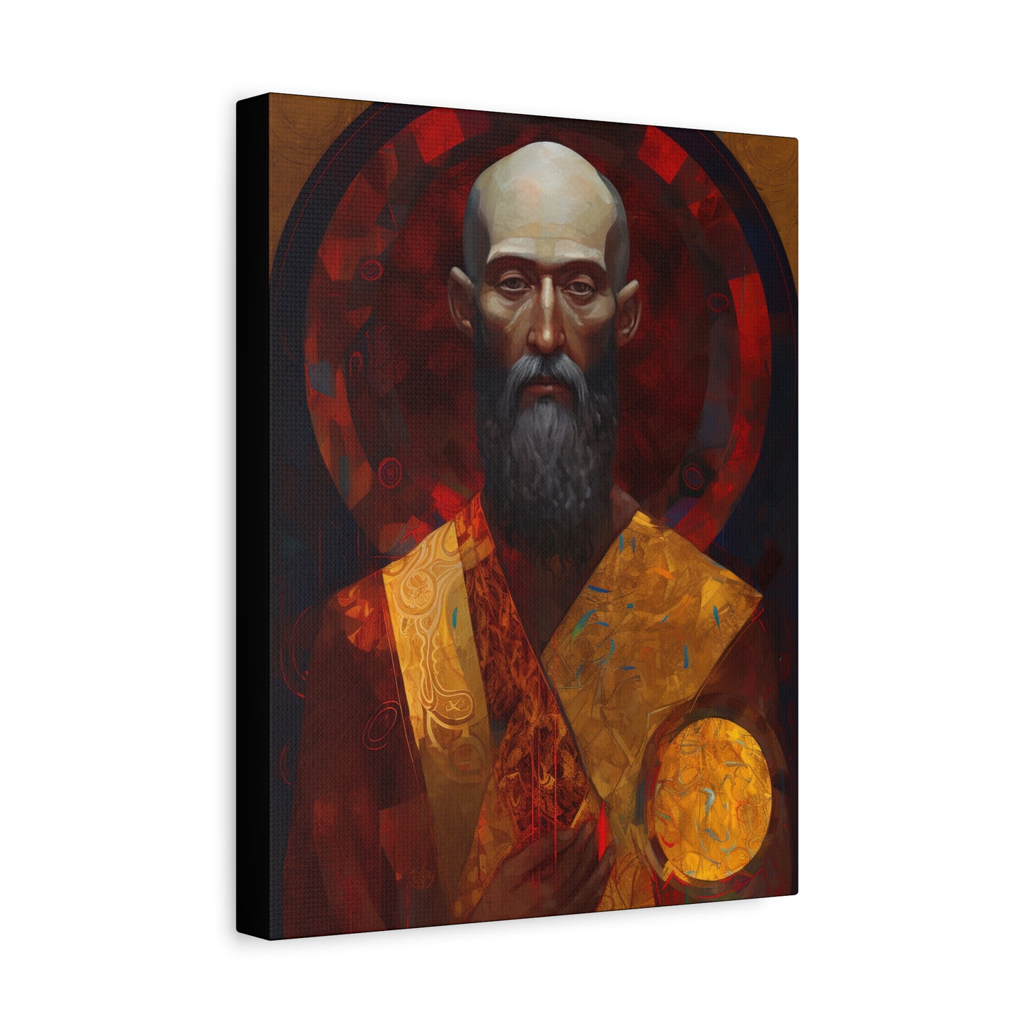 Saint Bartholomew Canvas Print - Multiple Sizes - Catholic Home art - Museum Wrapped Canvas - Sanctified Souls Print