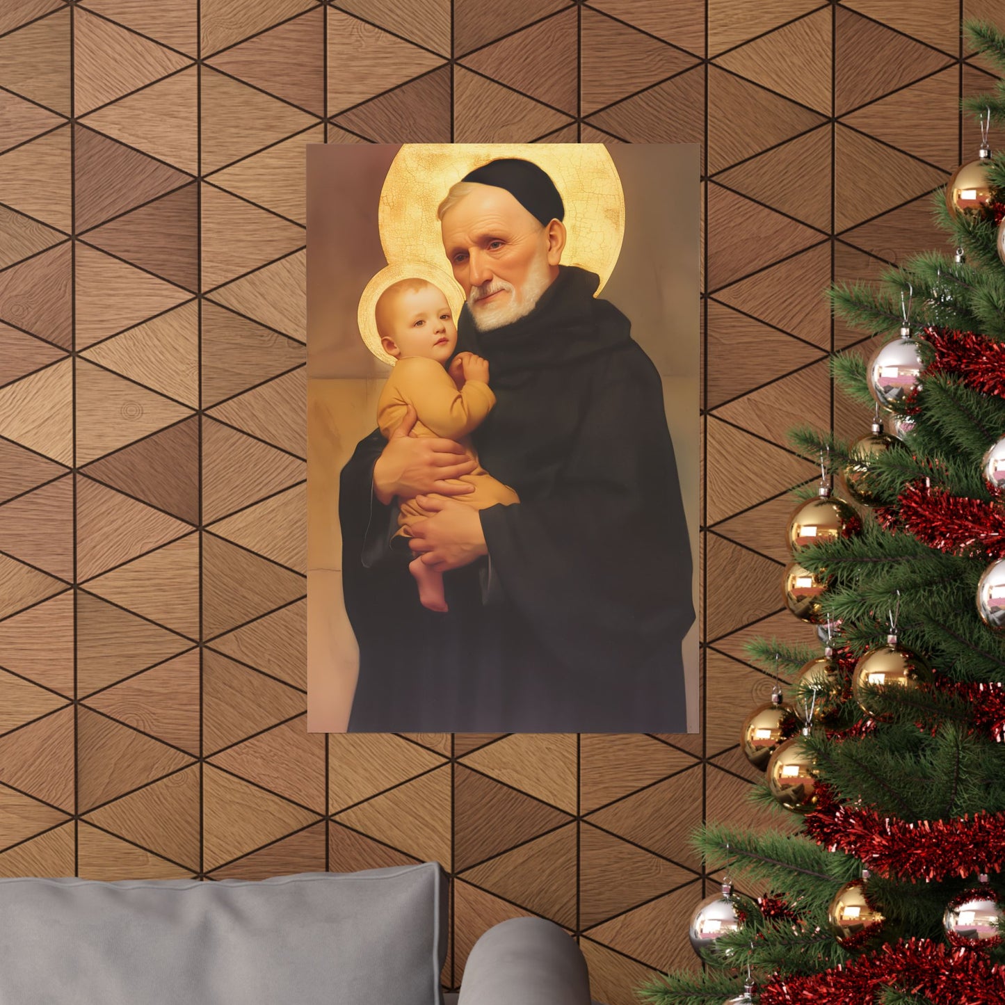 Saint Bernardino Realino Poster Print - Sanctified Souls Print - Multiple Sizes - Premium Posters - Catholic Art for your home