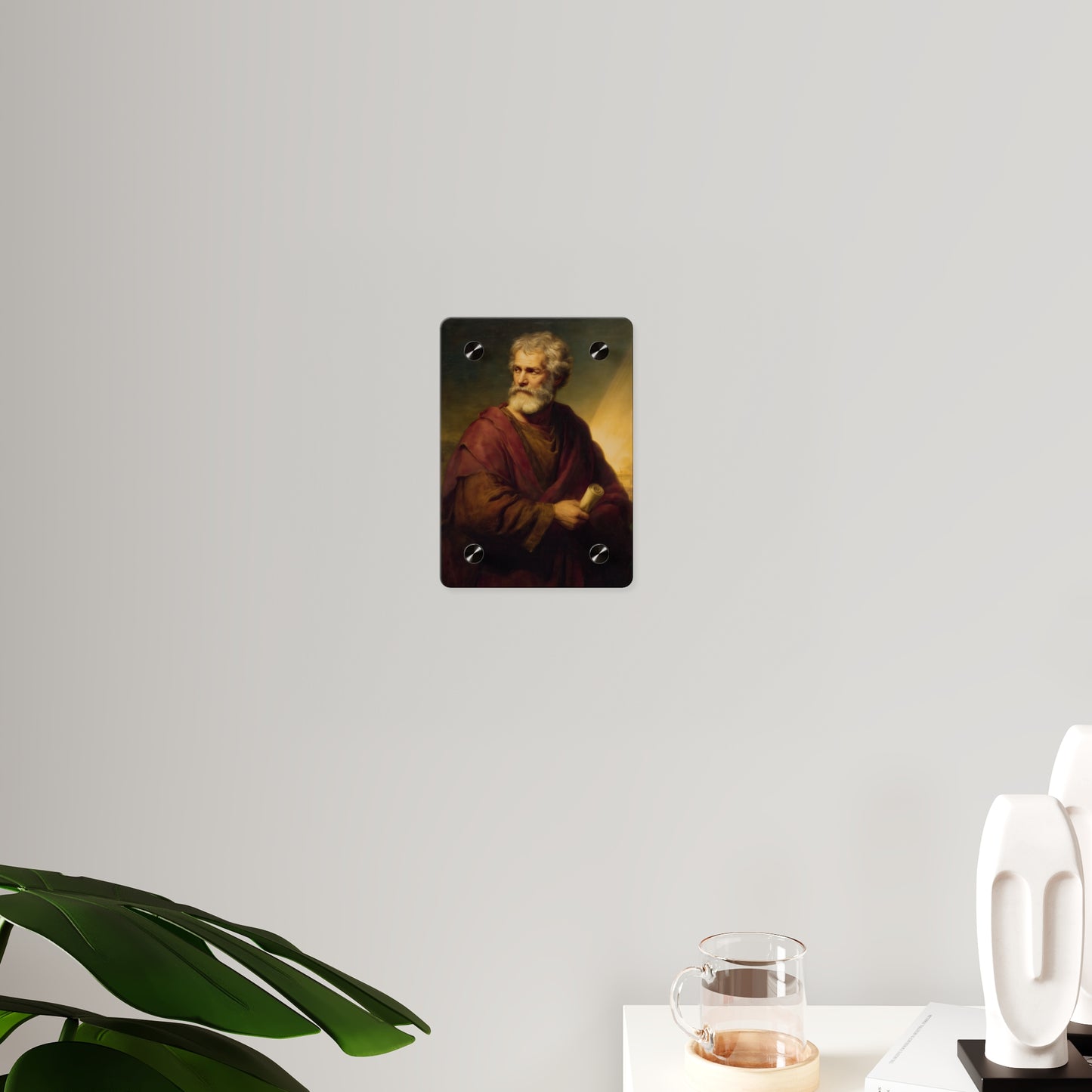 Saint Phillip Acrylic Wall Art Panel - Ready to Hang Acrylic Print - Patron Saint Art - Catholic Saint Art