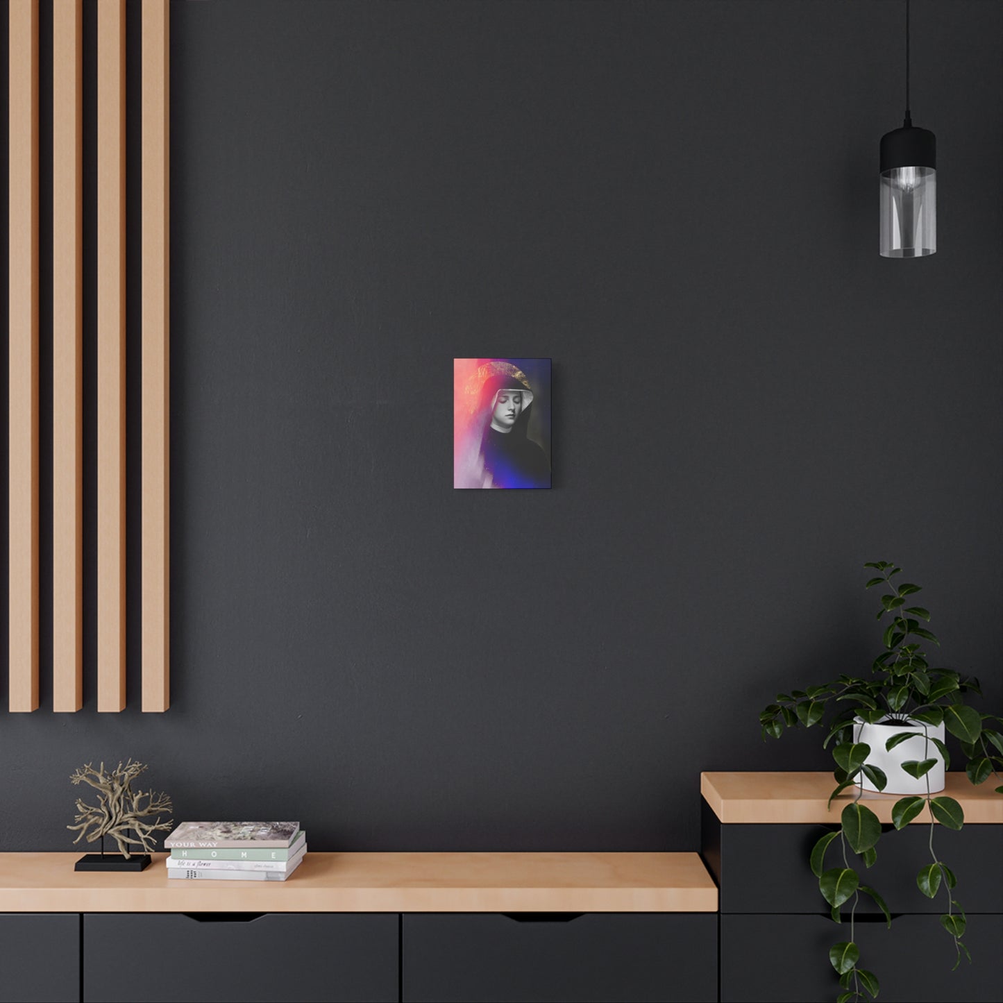 Saint Faustina Kowalska - Museum Wrapped Canvas - Sanctified Souls Print - Religious Art for your Home