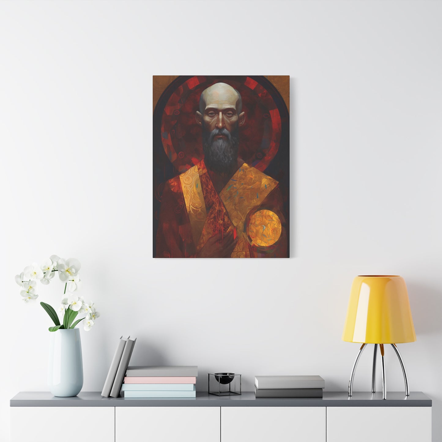 Saint Bartholomew Canvas Print - Multiple Sizes - Catholic Home art - Museum Wrapped Canvas - Sanctified Souls Print