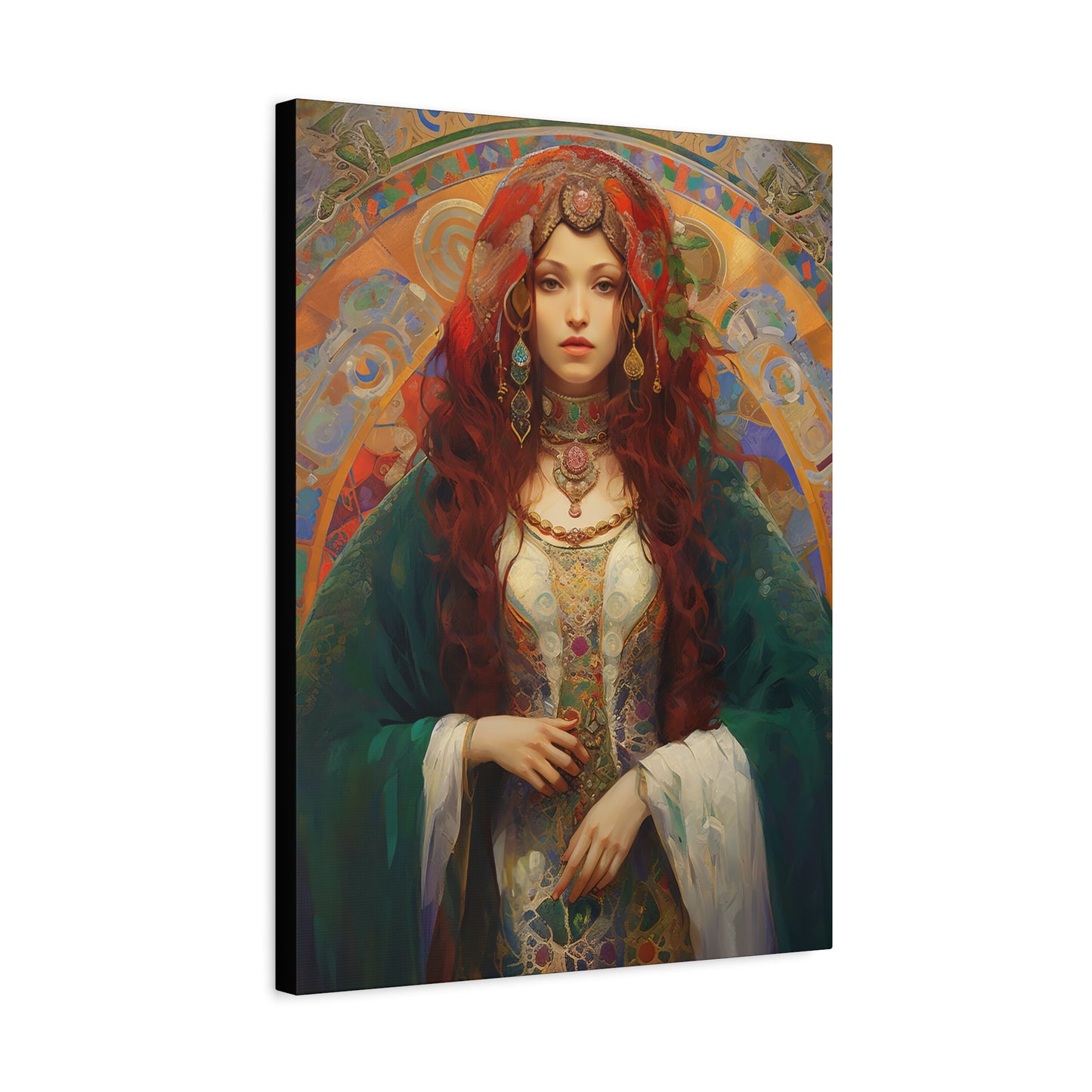 Saint Margaret of Antioch - Museum Wrapped Canvas - Sanctified Souls Print