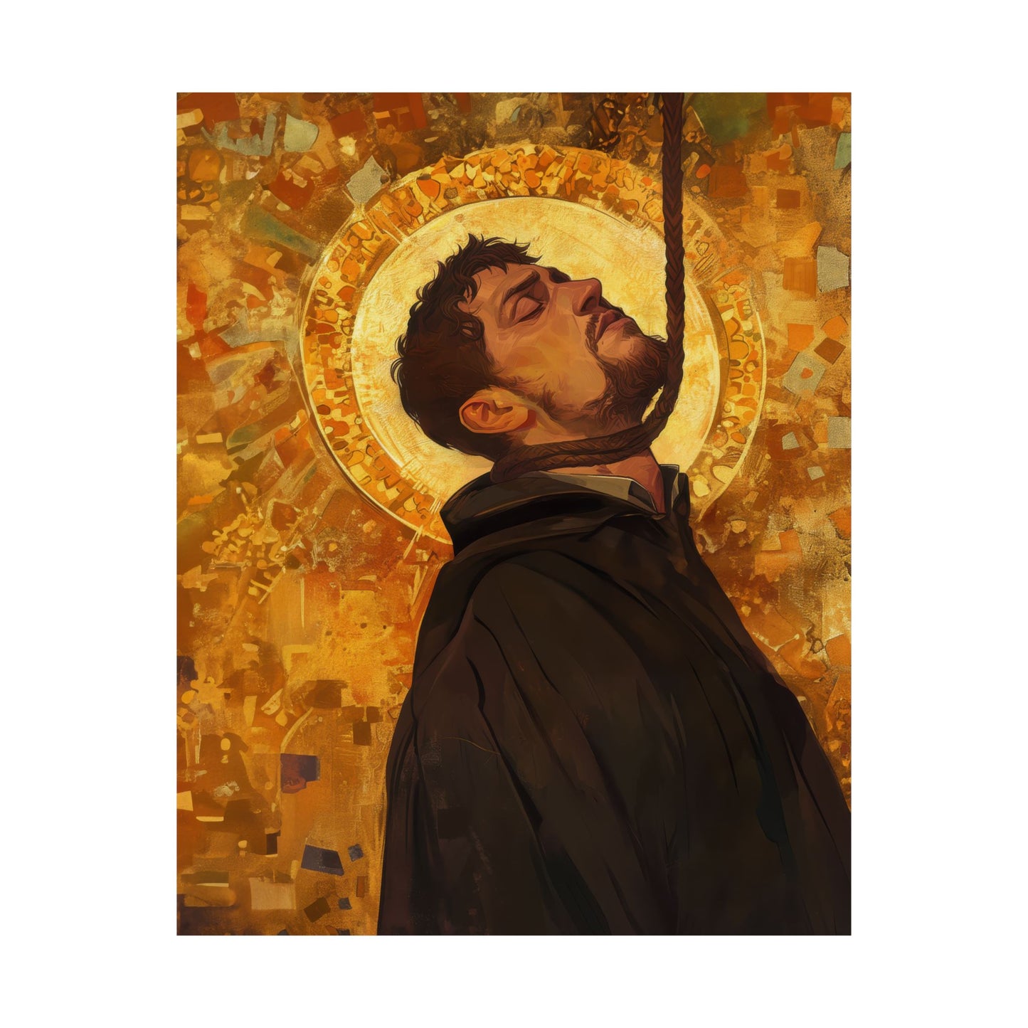 Saint John Ogilvie Poster Print - Sanctified Souls Print - Multiple Sizes - Premium Posters - Catholic Art for your home