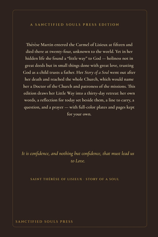 Merciful Love, back cover