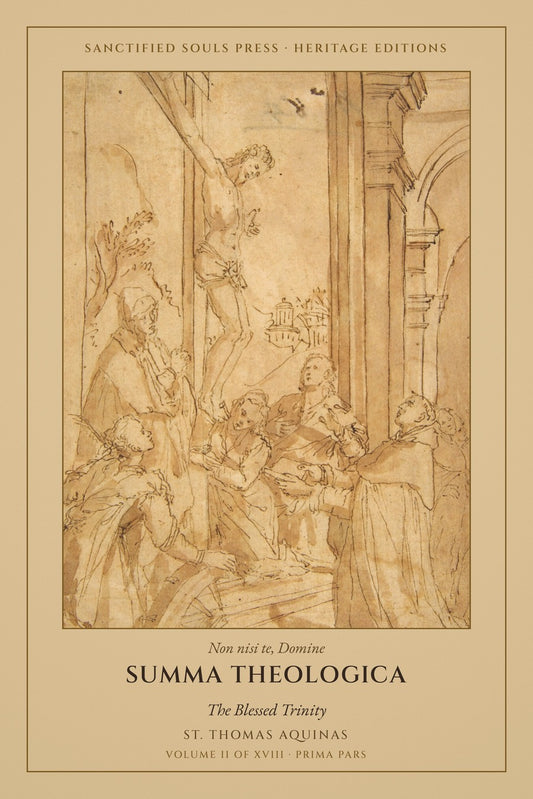 Summa Theologica, Volume II, The Blessed Trinity, front cover