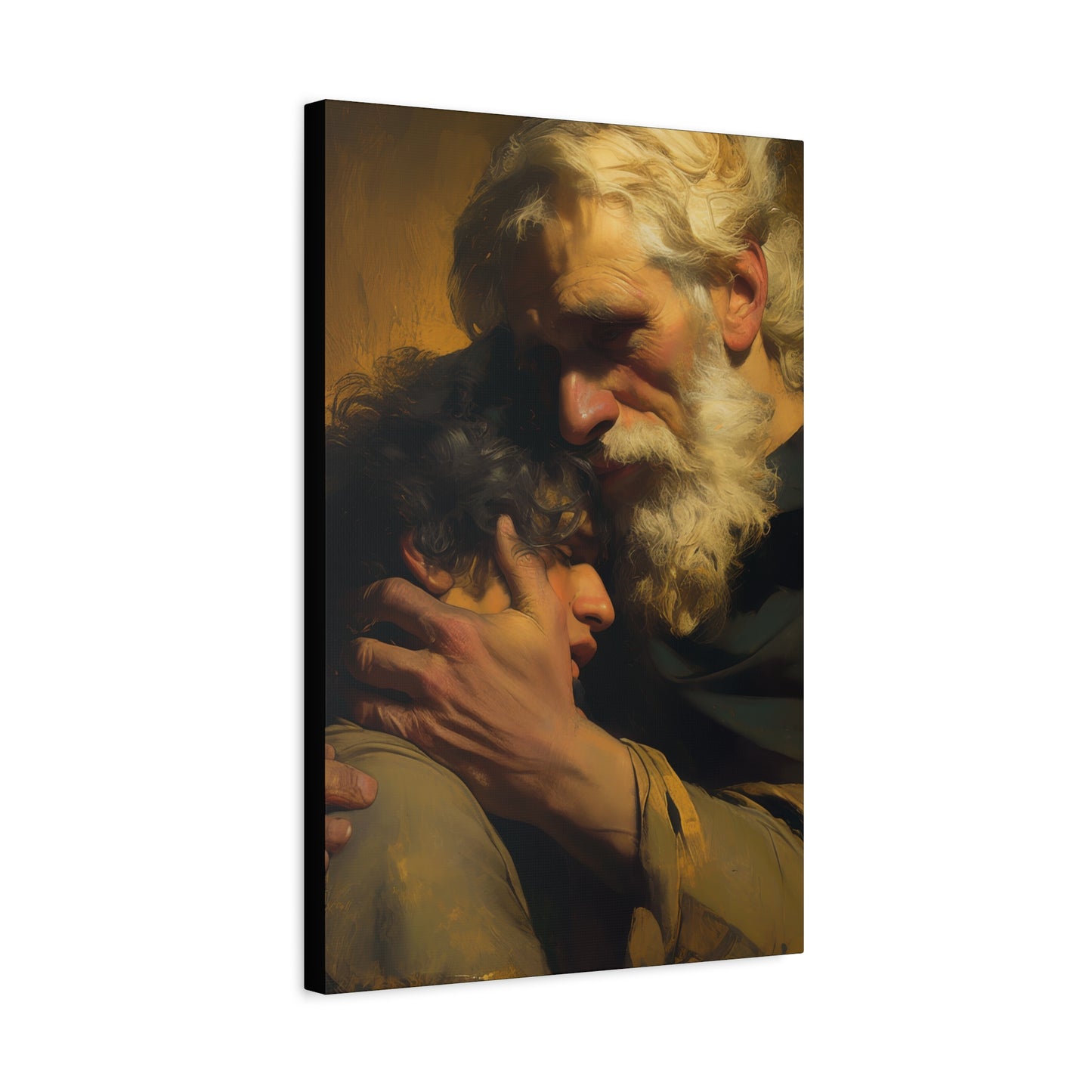The Return of the Prodigal Son - Gallery Wrapped Canvas - Print - Religious Art for your Home - Catholic Art Print