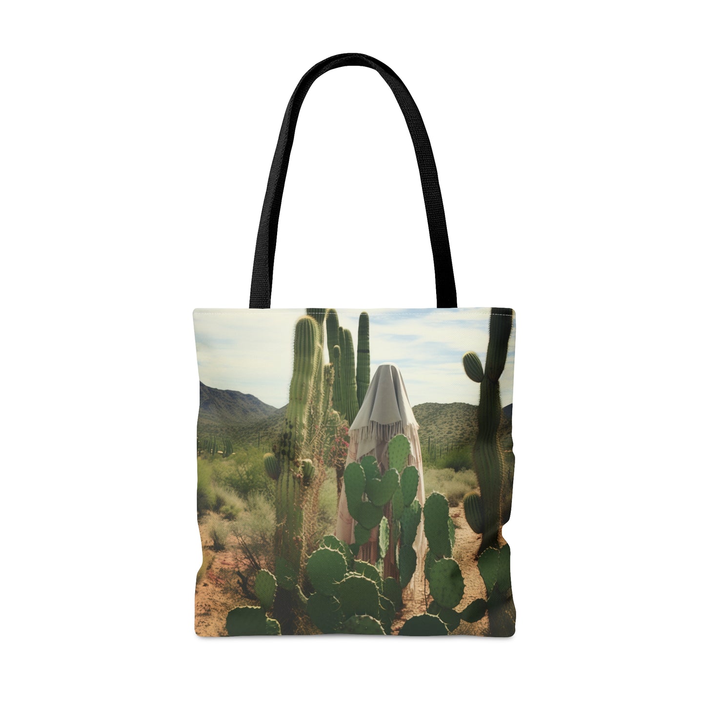 Saint Amma Syncletica Tote Bag - Catholic faith inspired carry-all purse - day to day bag - Desert Mothers Series