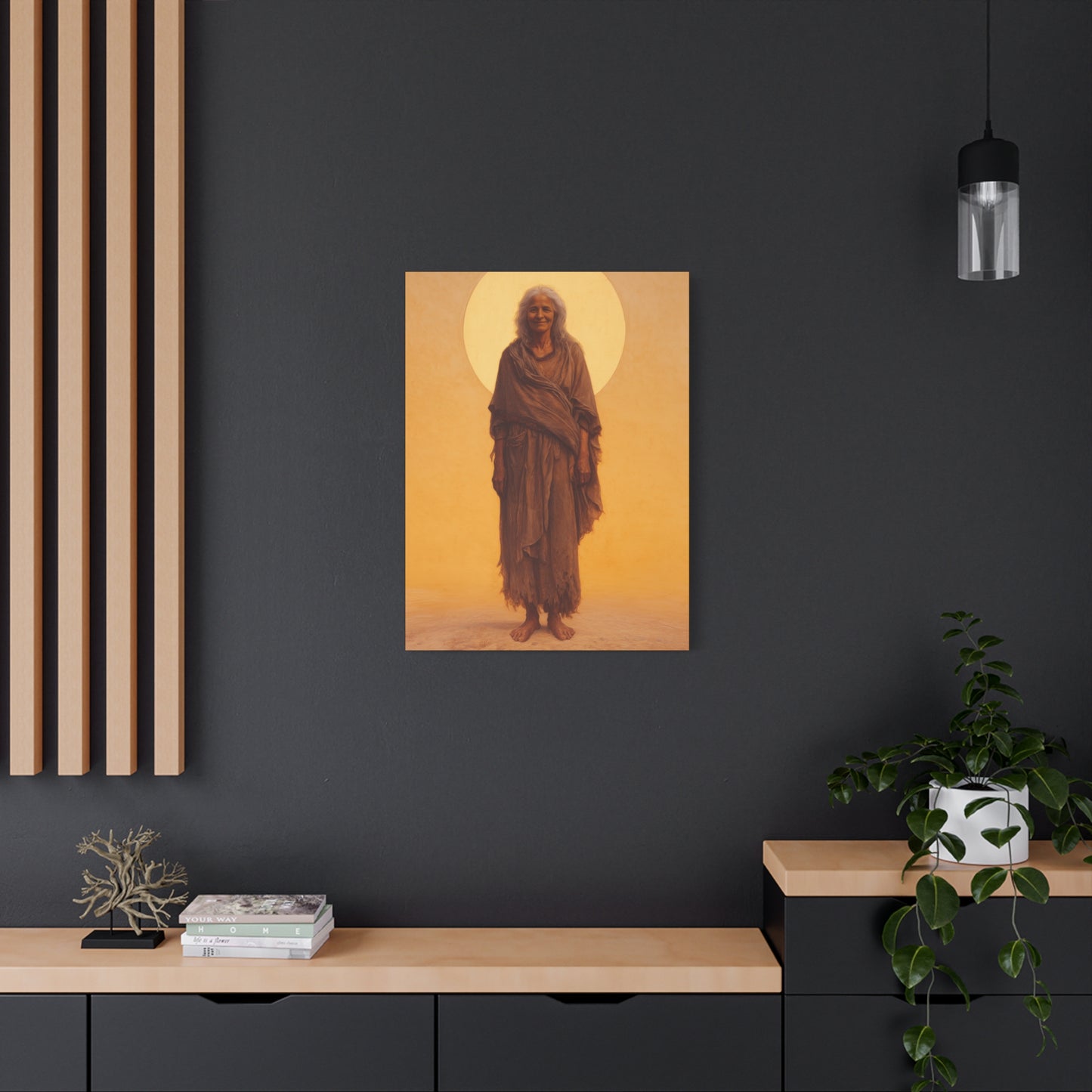 Saint Mary of Egypt - Desert Mother - Gallery Wrapped Canvas - Print - Religious Art for your Home - Catholic Art
