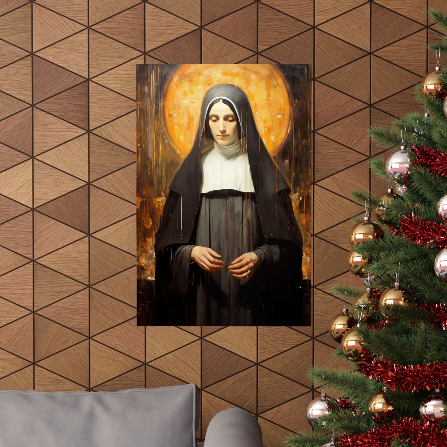 Saint Alice Print - Sanctified Souls Print - Multiple Sizes - Premium Matte Vertical Posters