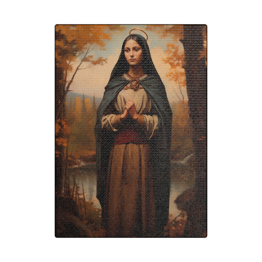 St. Kateri Tekakwitha - Catholic Saint Canvas Print