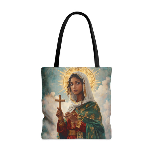 Saint Claudia Tote Bag - Large Medium Small Faith Art Bag - Catholic Faith Purse - Religious - Reusable Grocery Bag - Prayer Bag - Bible Bag