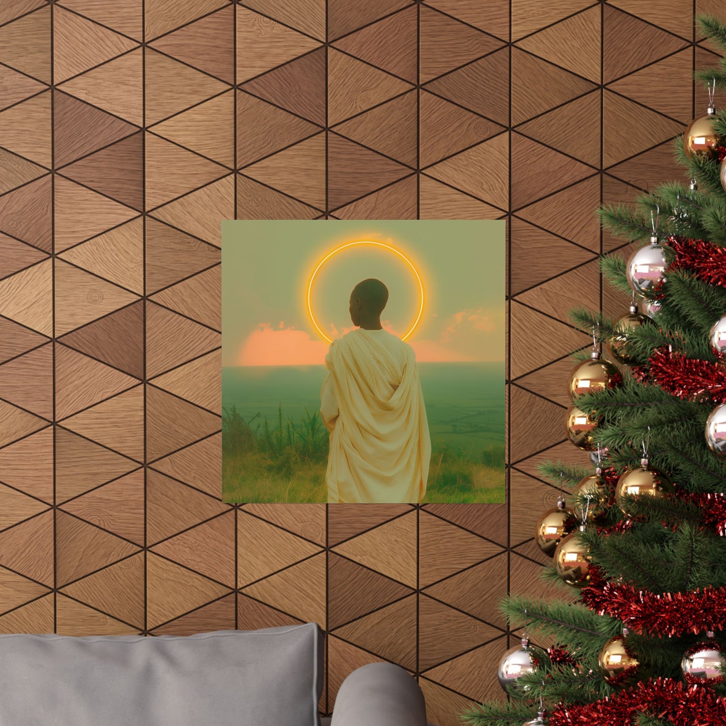 Saint Charles Lwanga- Sanctified Souls Print - Multiple Sizes - Premium Posters - Catholic Art - Christian Home Decor Artwork