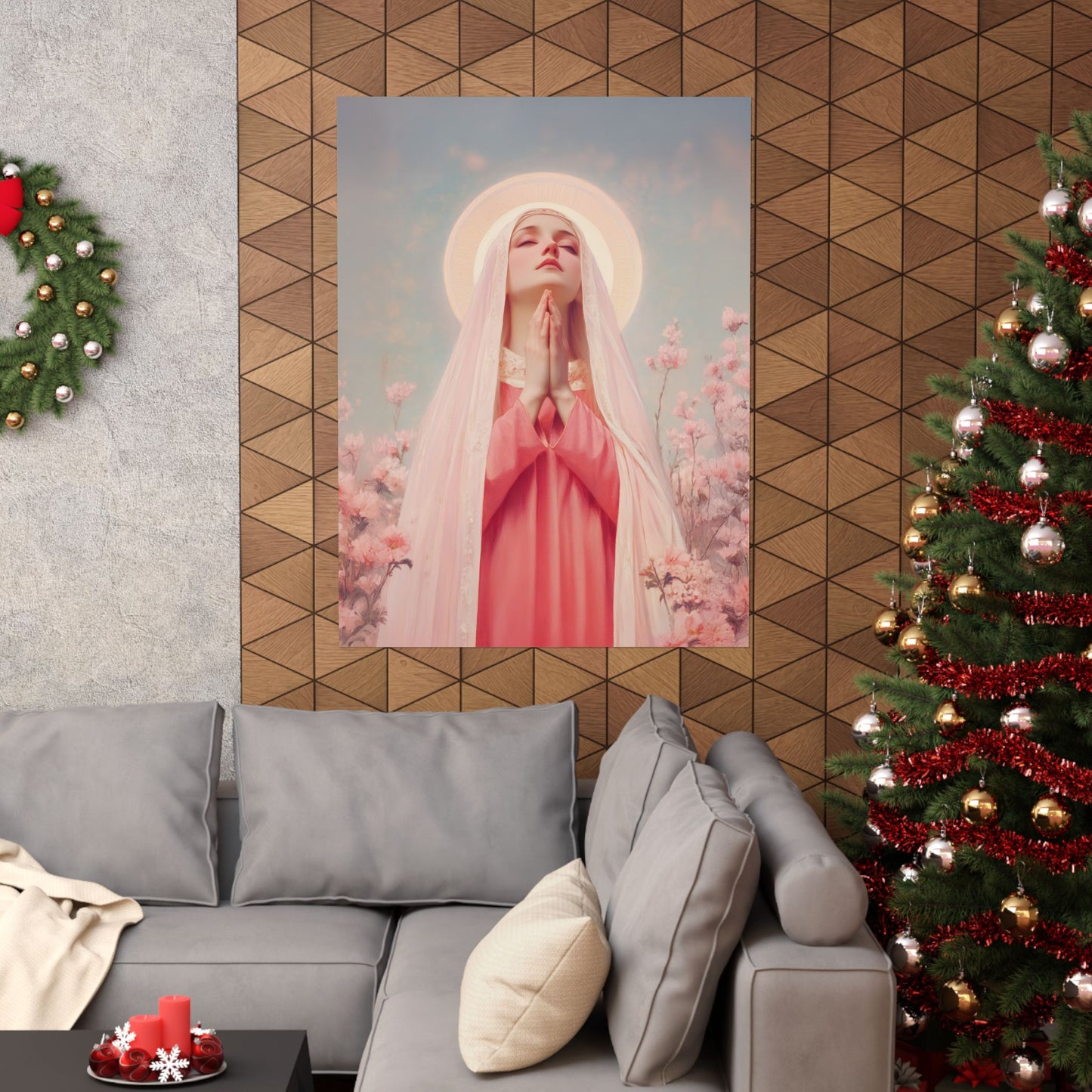 Saint Illuminata - Sanctified Souls Print - Multiple Sizes - Premium Matte Vertical Posters