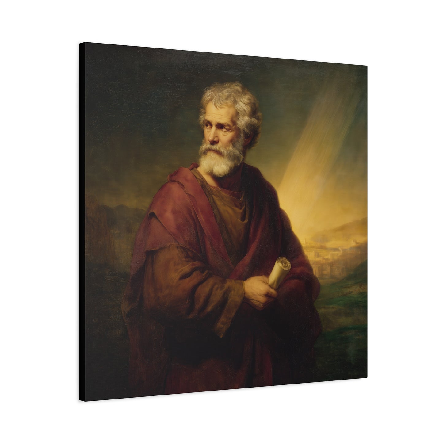 Saint Philip the Apostle -  Museum Wrapped Canvas - Sanctified Souls Print - Religious Art for your Home